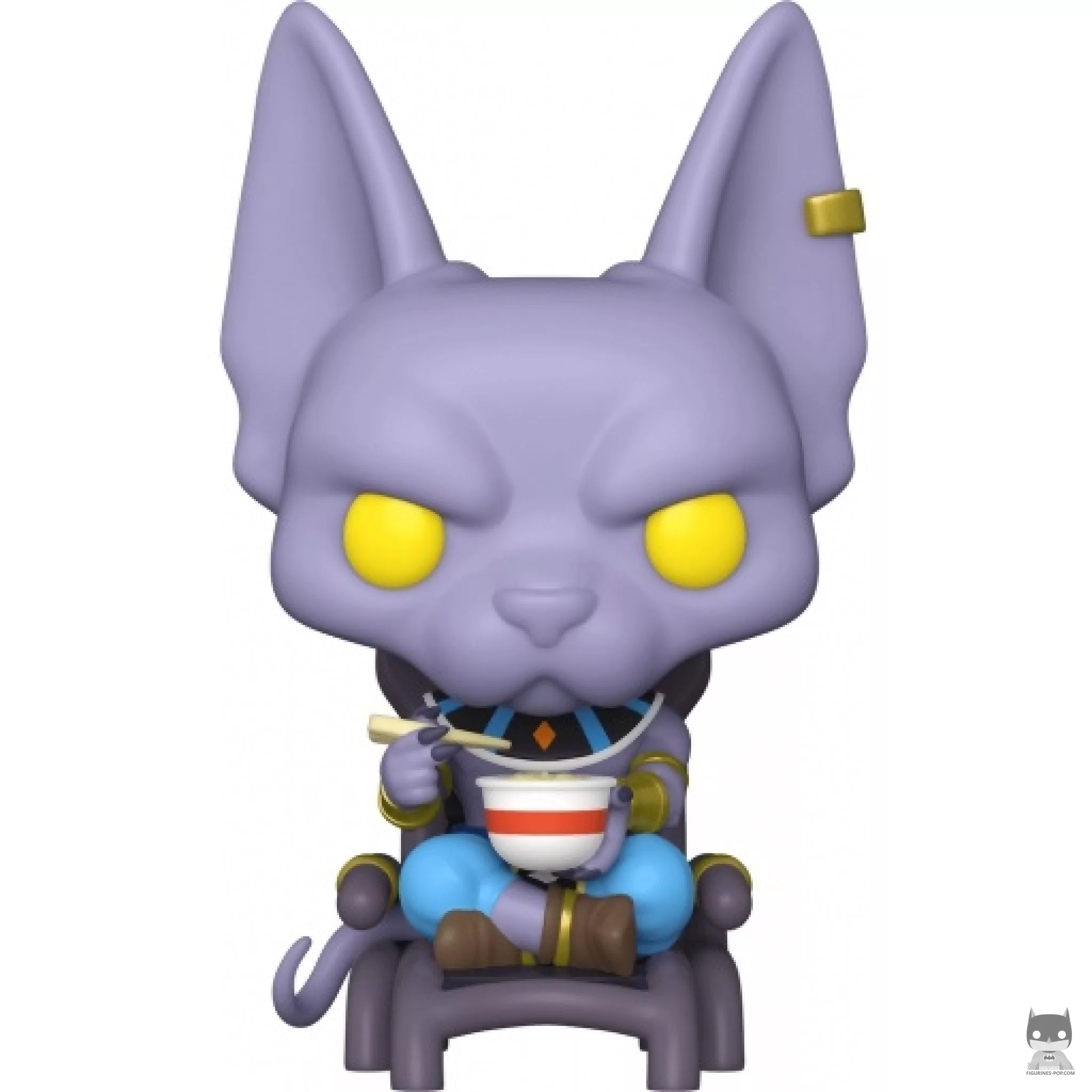 Figura Funko Pop! Beerus comiendo fideos (Dragon Ball Super (DBS))
