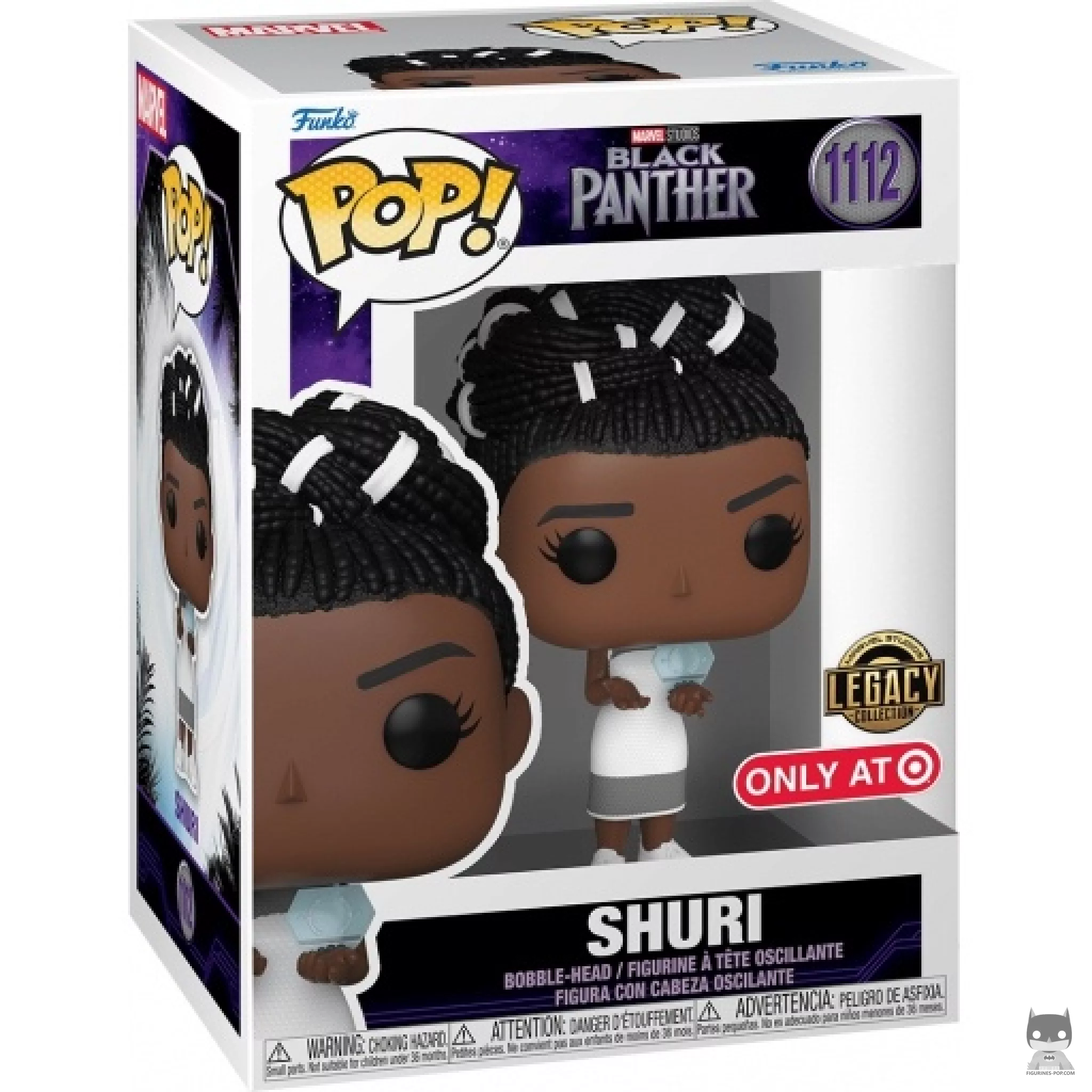 Figura Funko Pop! Shuri en su caja
