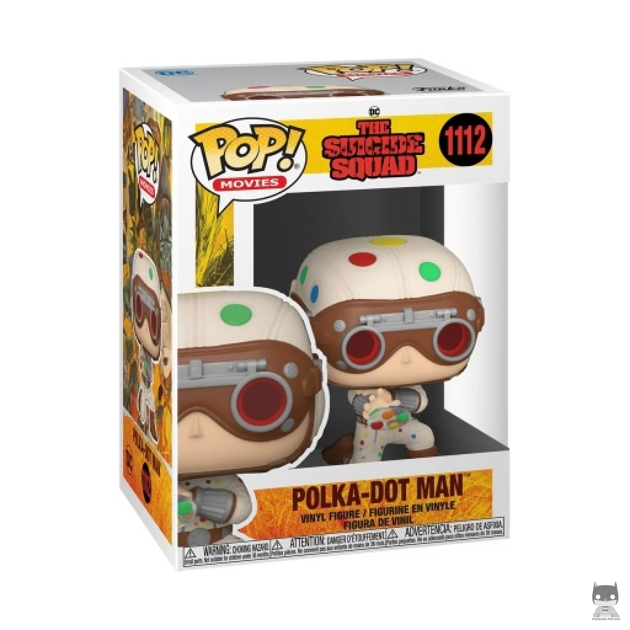 Figura Funko Pop! Polka-Dot Man en su caja