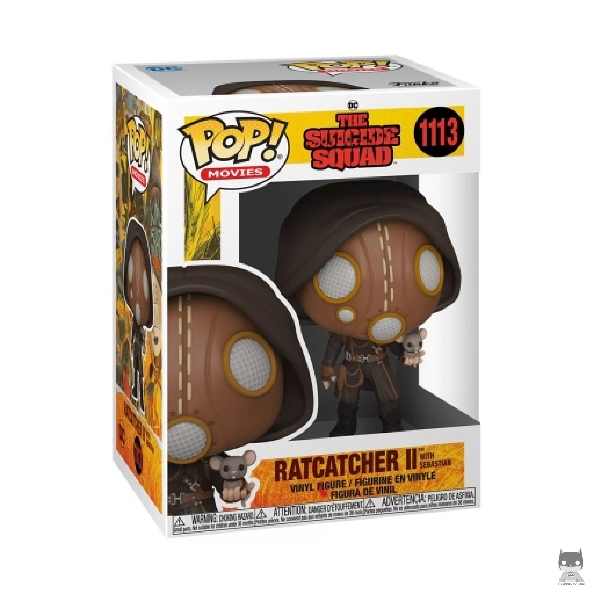 Figura Funko Pop! Ratcatcher II con Sebastian en su caja