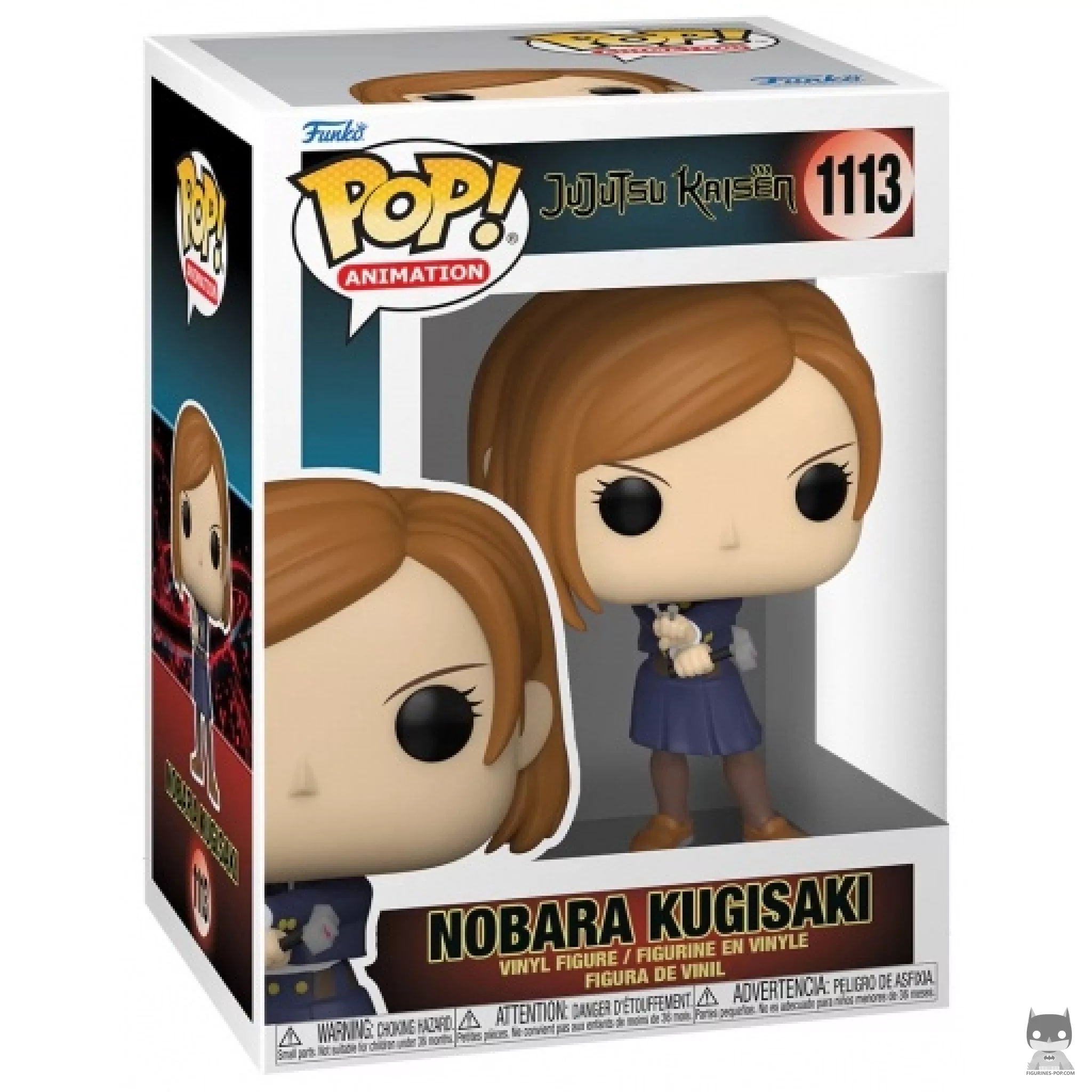 Figura Funko Pop! Nobara Kugisaki en su caja