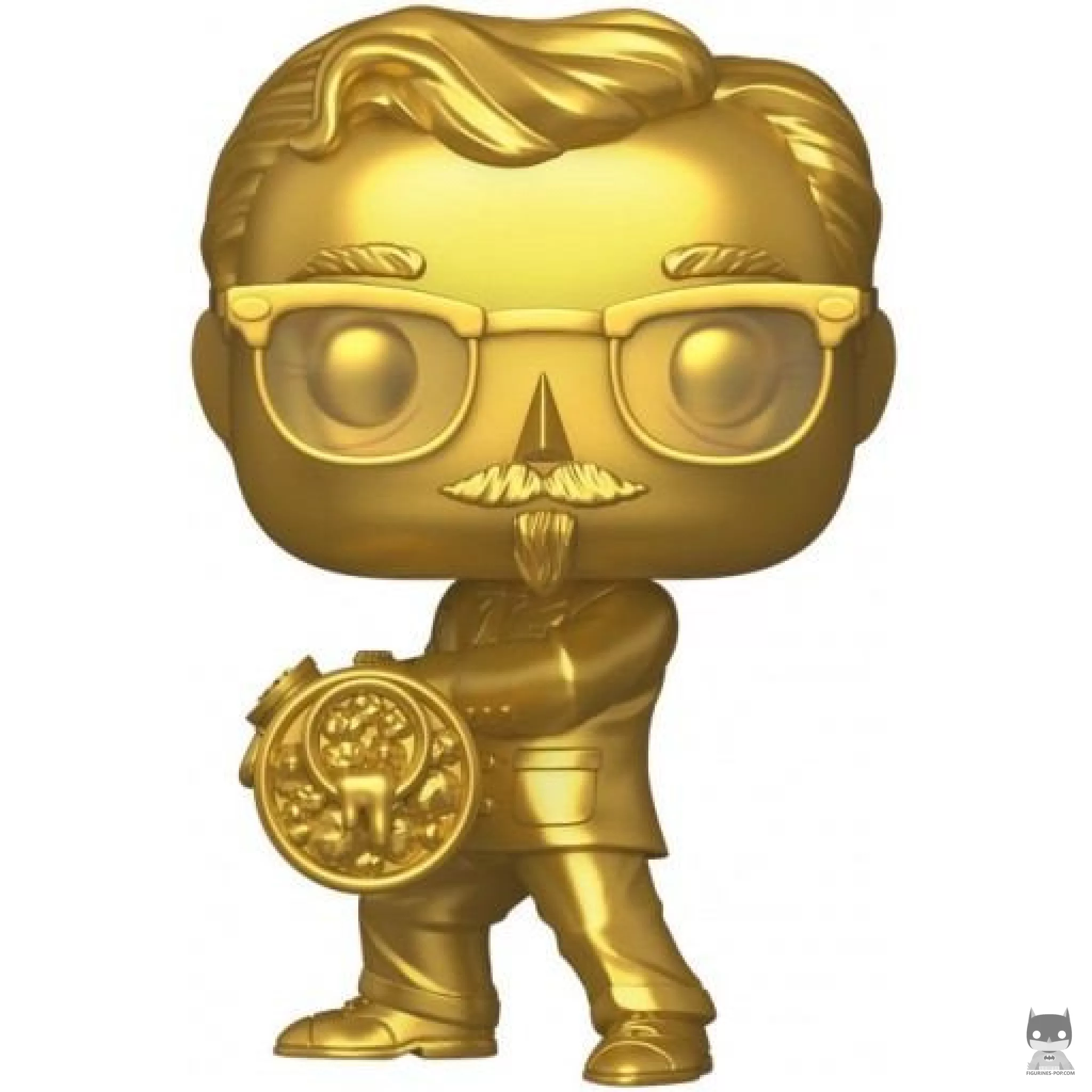 Figura Funko Pop! Coronel Sanders con lanzanuggets (Chase & Dorado) (Funko Fusion)