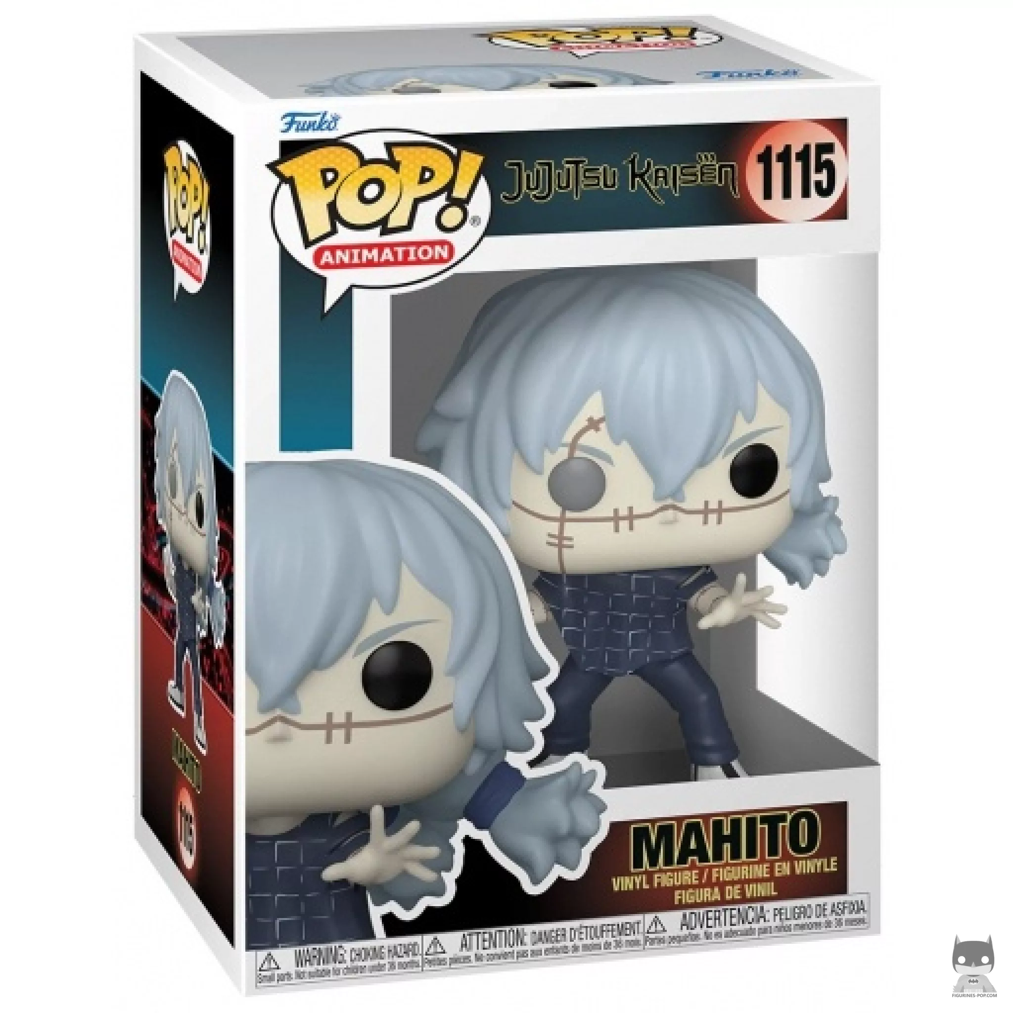 Figura Funko Pop! Mahito en su caja