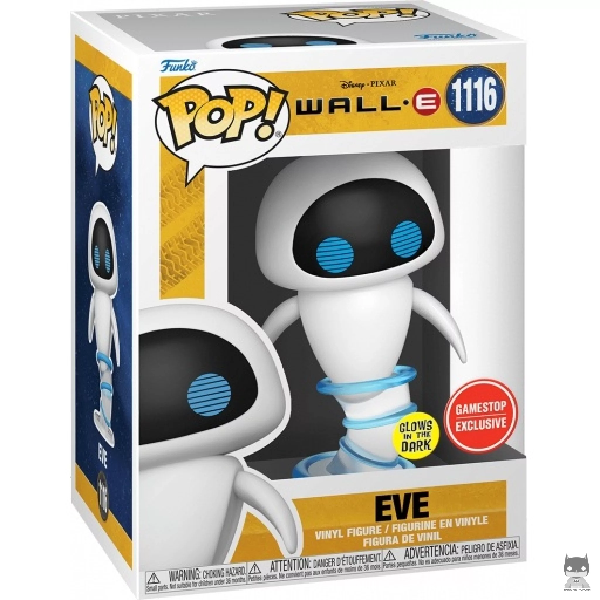 Figura Funko Pop! Eva (Brilla en la oscuridad) en su caja