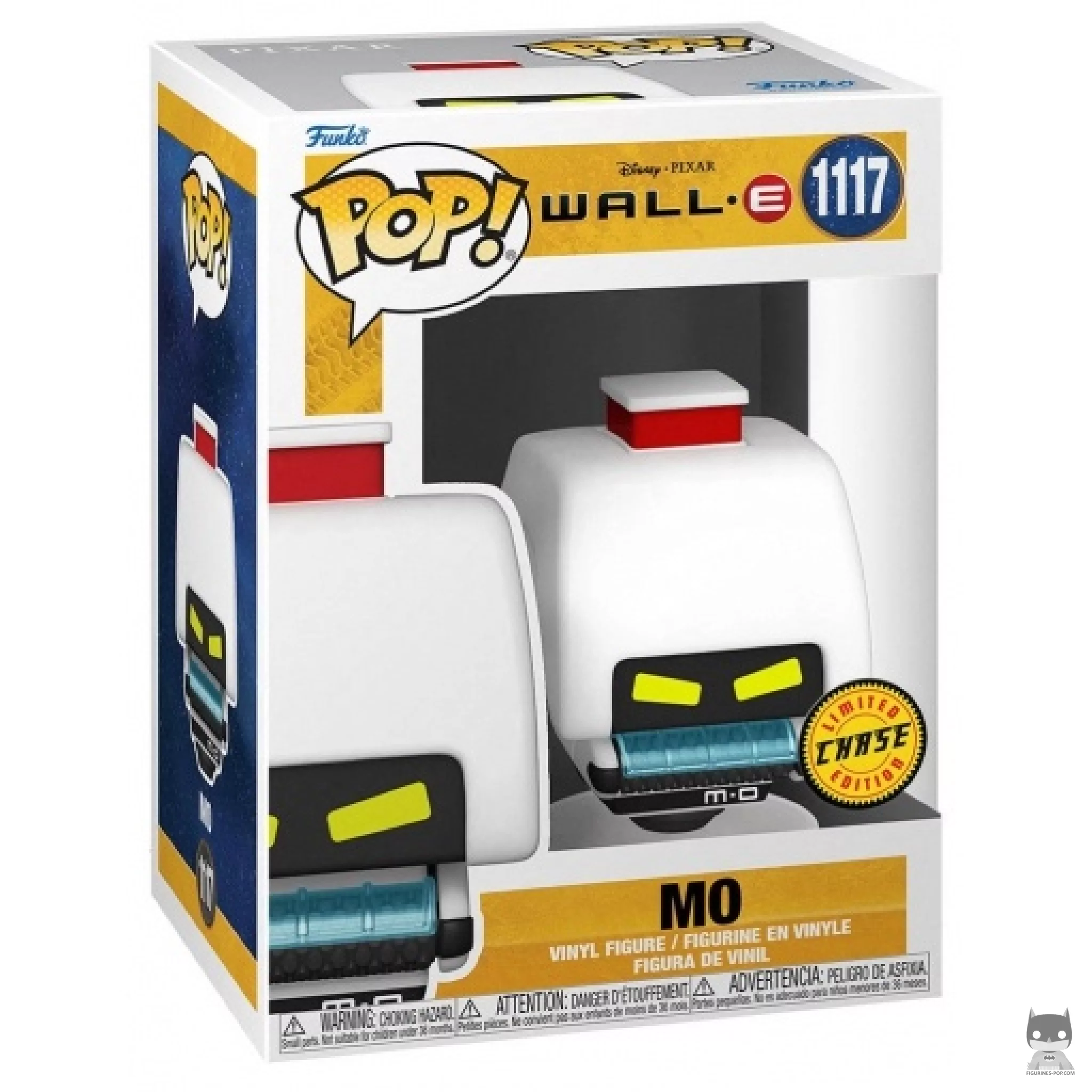 Figura Funko Pop! Mo (Chase) en su caja