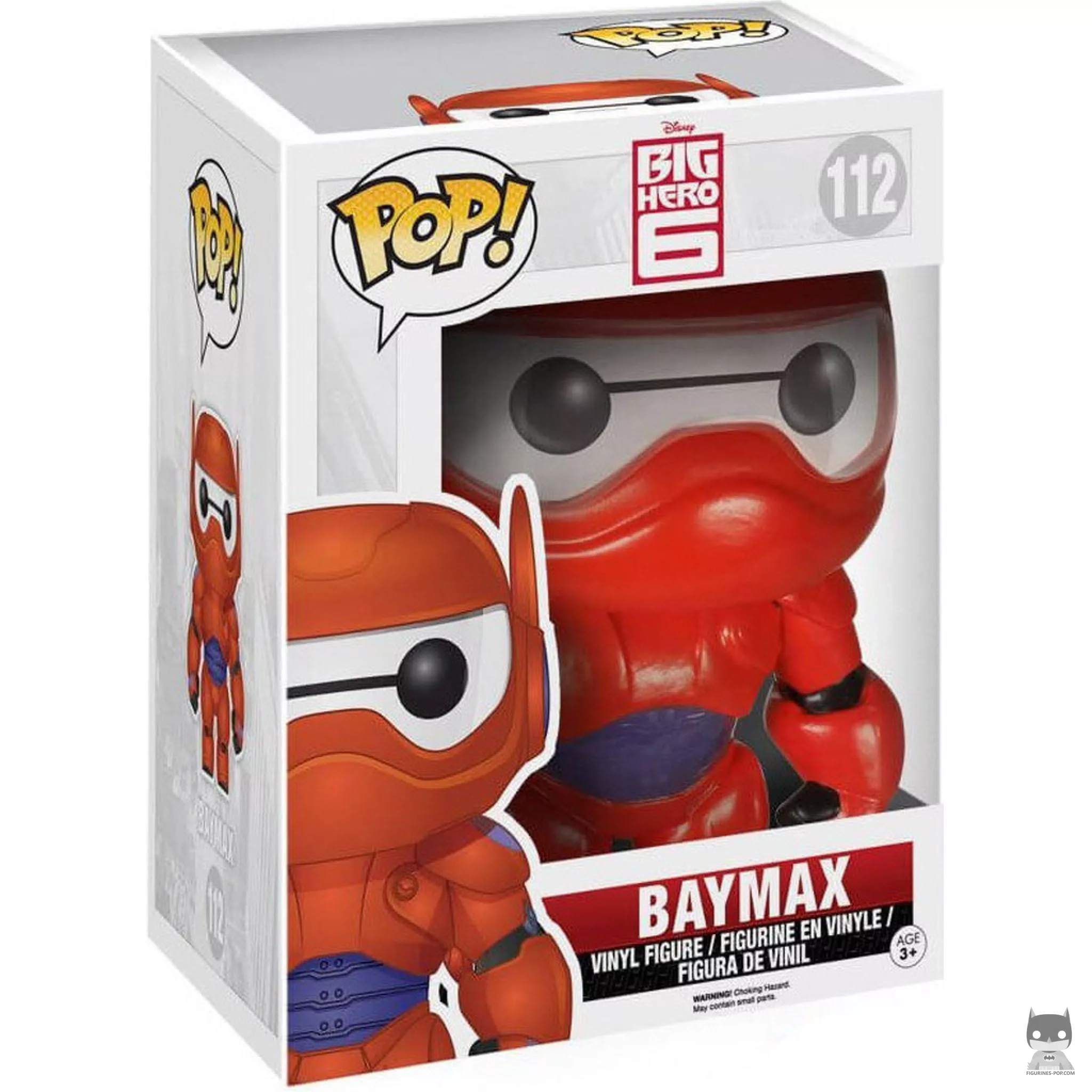 Figura Funko Pop! Baymax (Supersized) en su caja