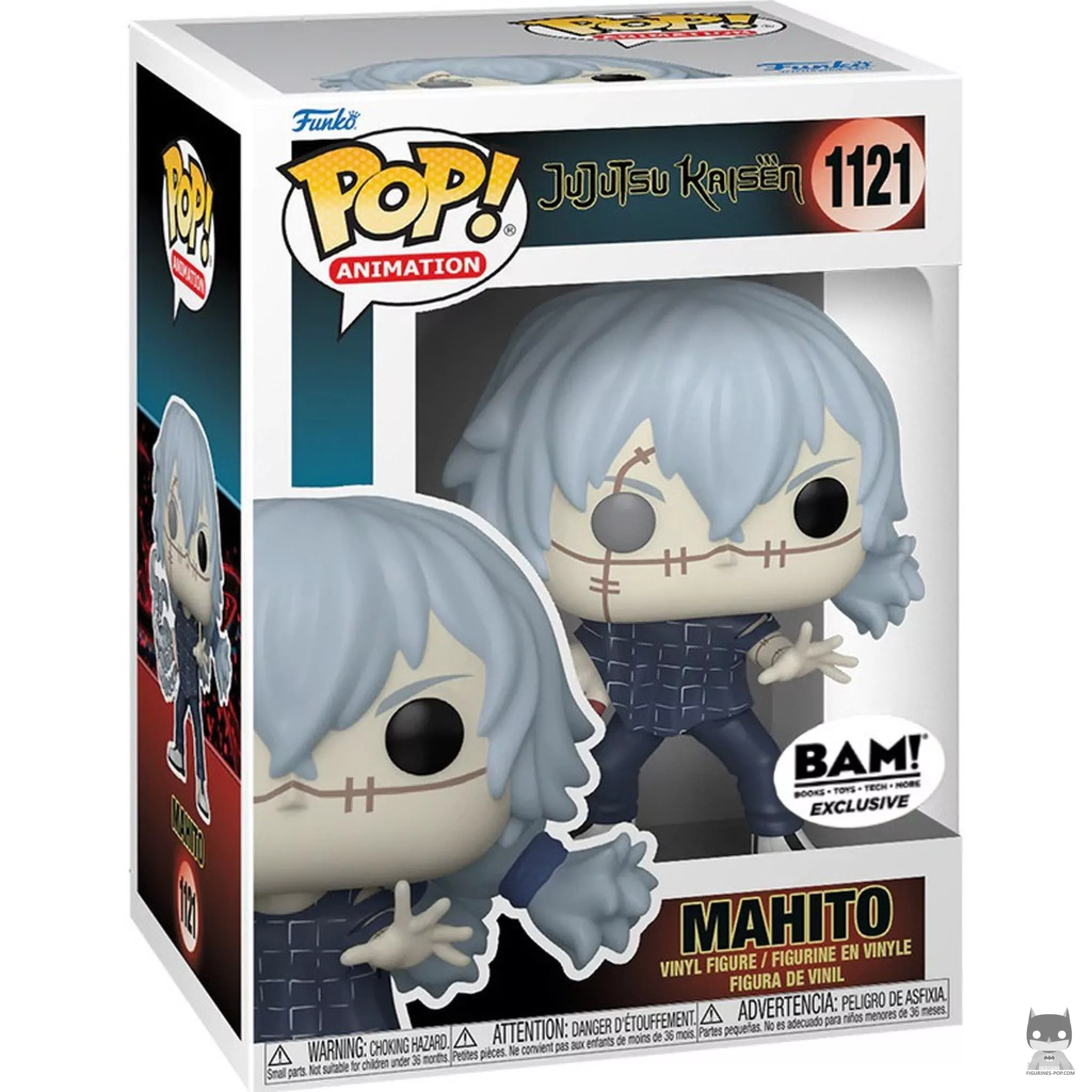 Figura Funko Pop! Mahito con brazos nuevos en su caja