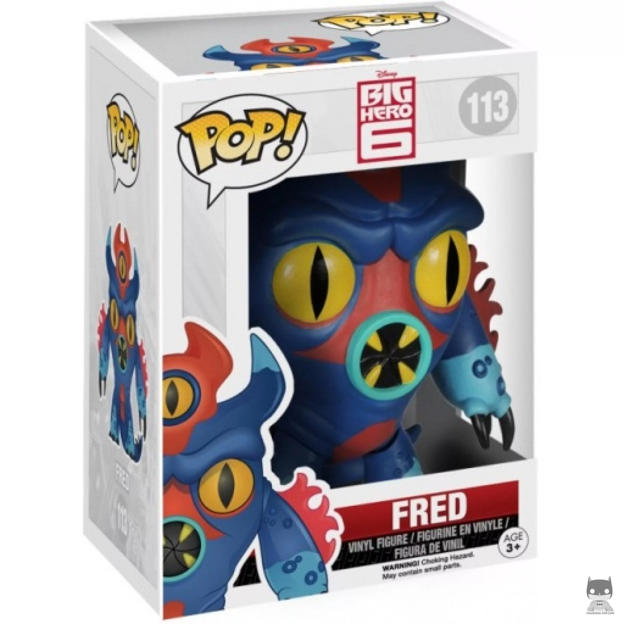 Figura Funko Pop! Fred en su caja