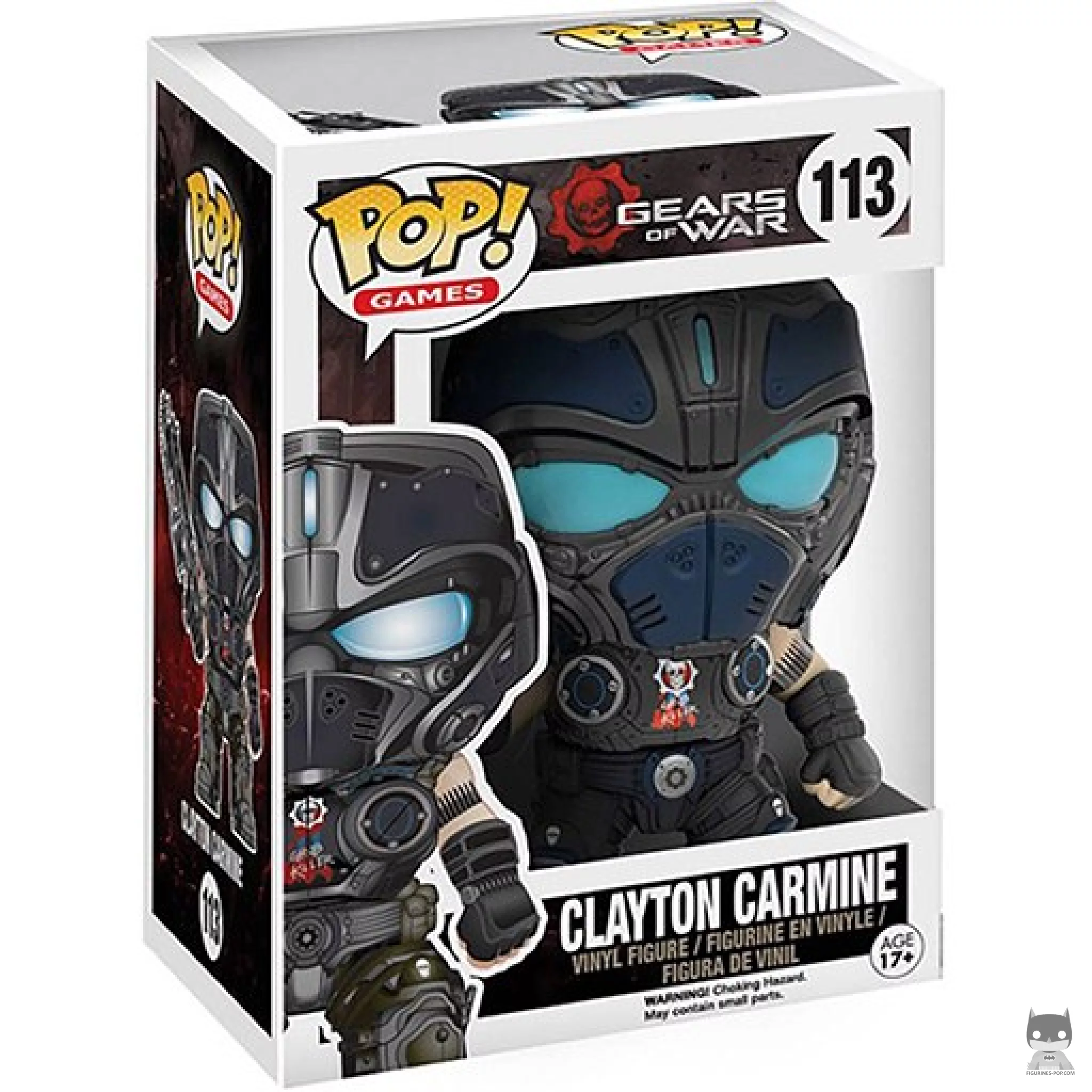 Figura Funko Pop! Clayton Carmine en su caja
