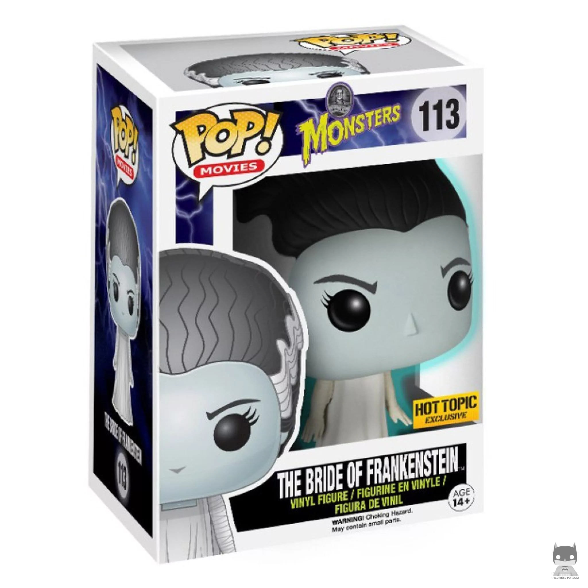 Figura Funko Pop! La novia de Frankenstein en su caja