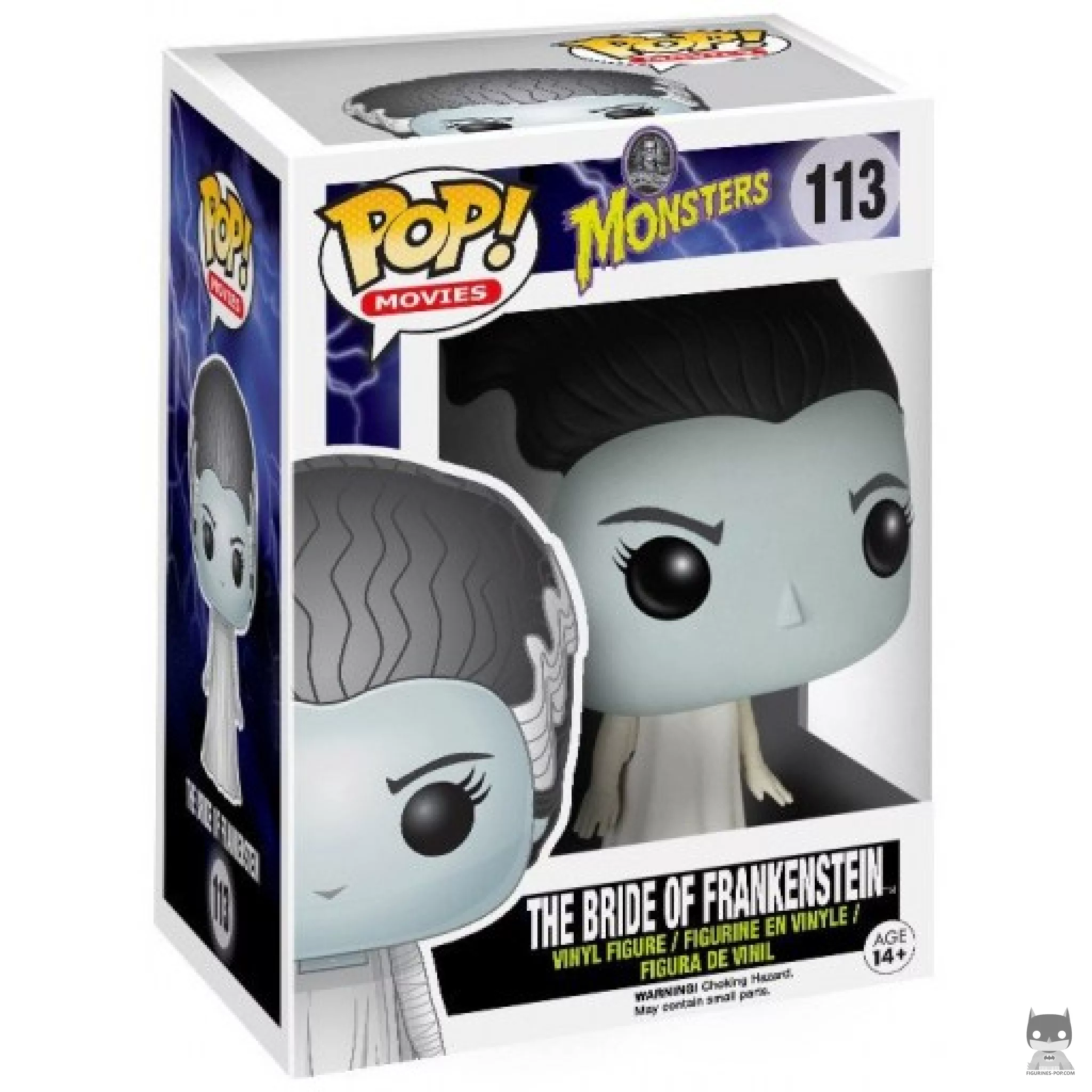 Figura Funko Pop! La novia de Frankenstein en su caja