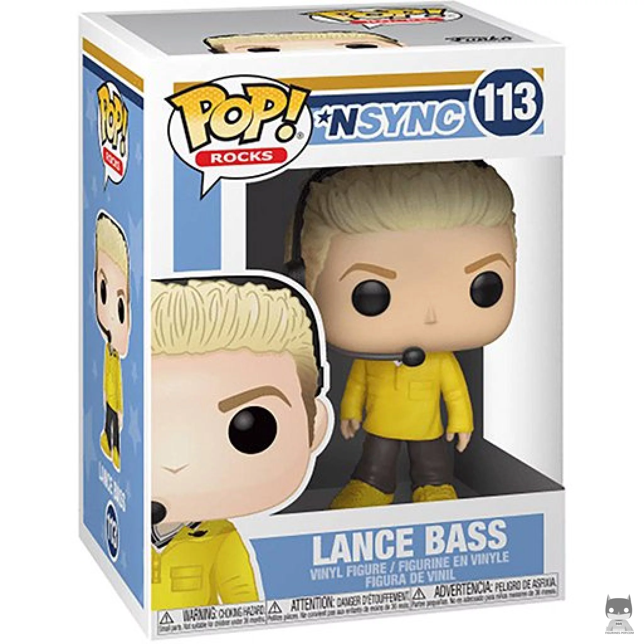 Figura Funko Pop! Lance Bass en su caja