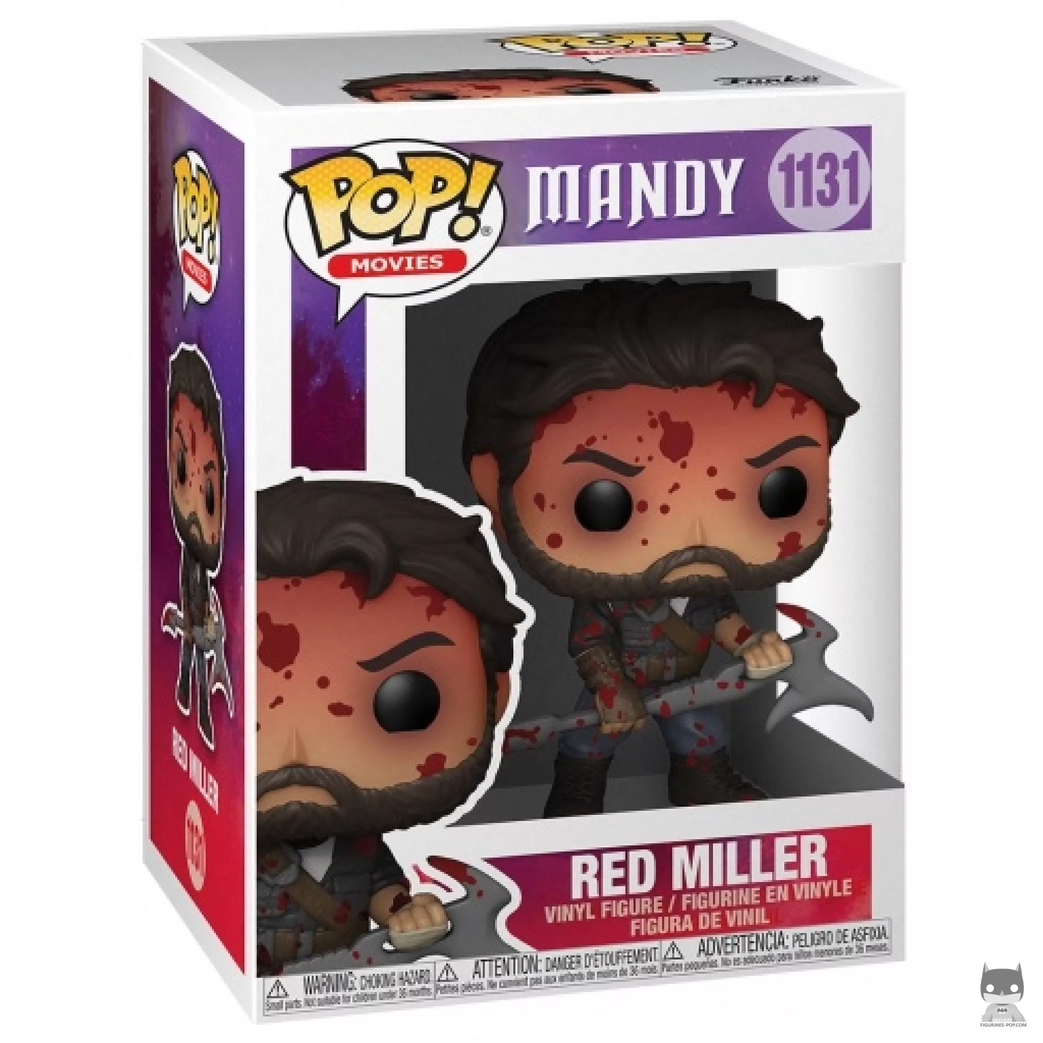 Figura Funko Pop! Red Miller (Ensangrentado) en su caja
