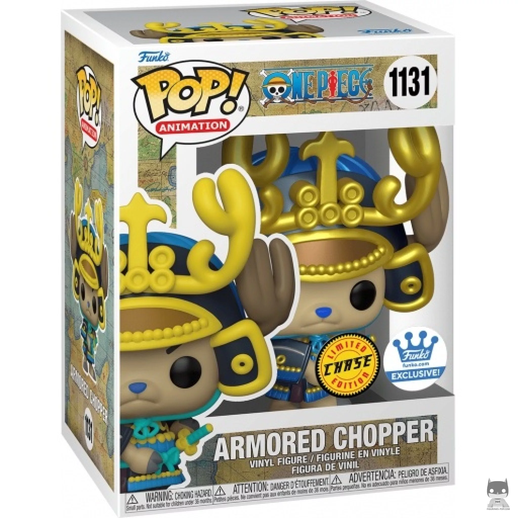 Figura Funko Pop! Chopper con armadura (Chase) en su caja