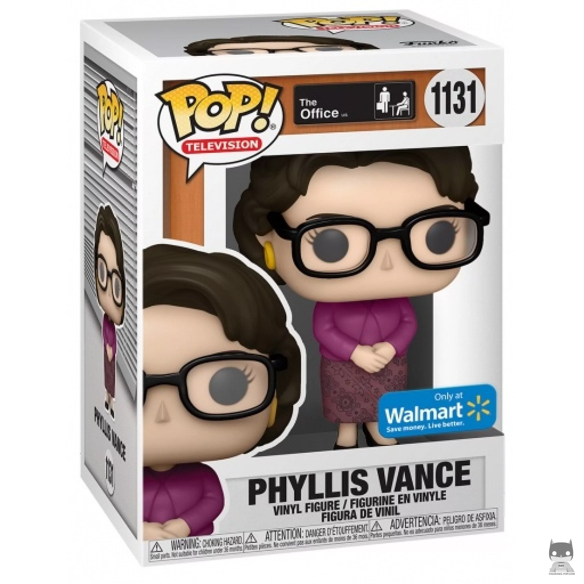 Figura Funko Pop! Phyllis Vance en su caja