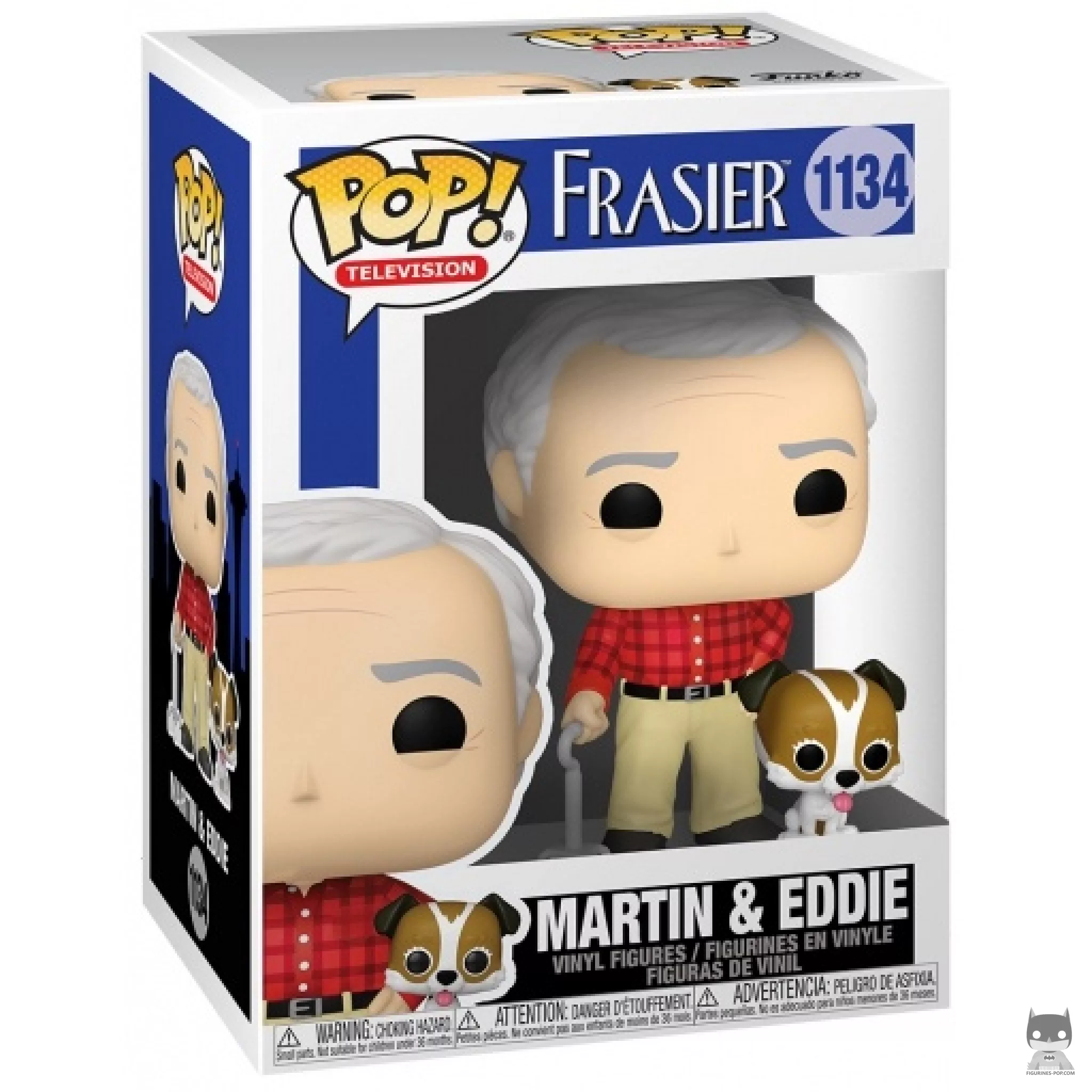 Figura Funko Pop! Martin Crane en su caja