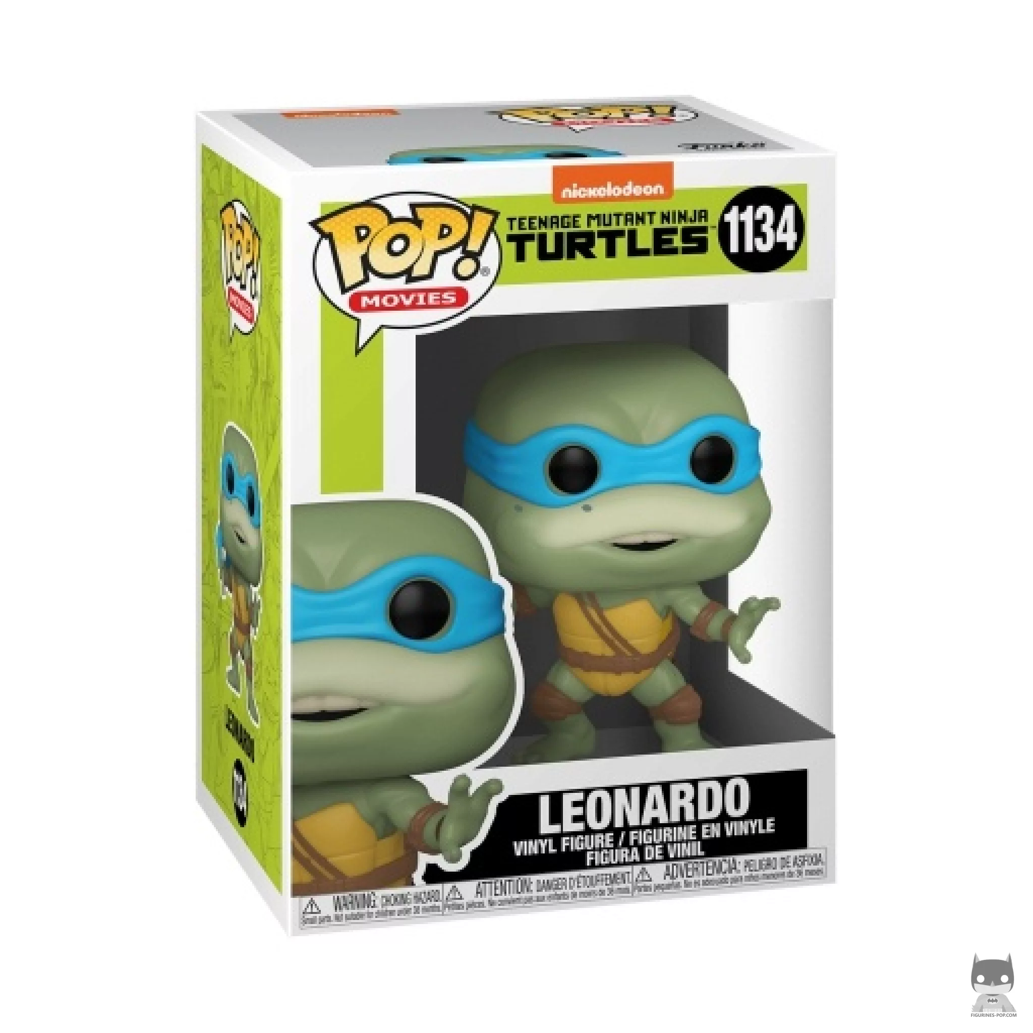 Figura Funko Pop! Leonardo en su caja