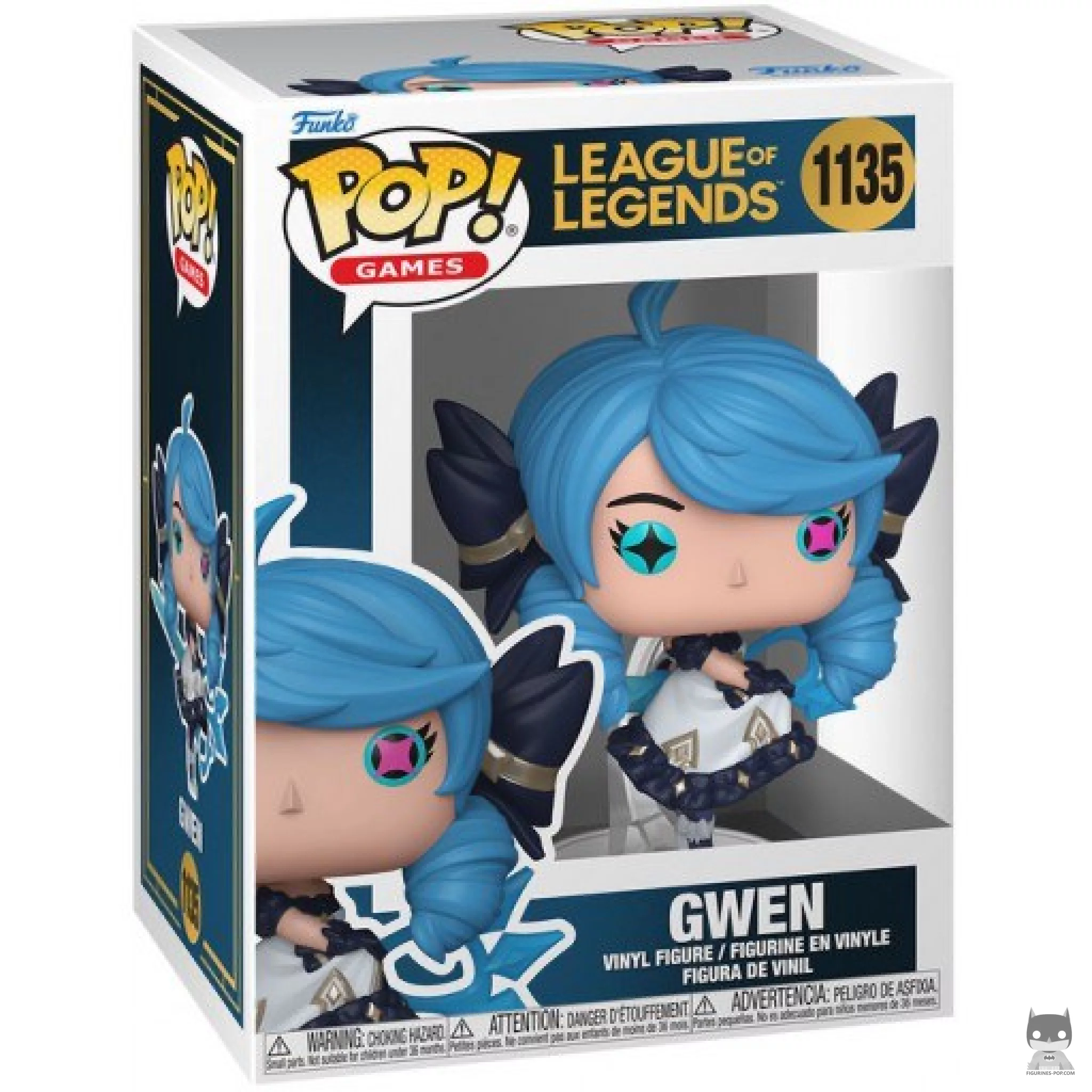 Figura Funko Pop! Gwen en su caja