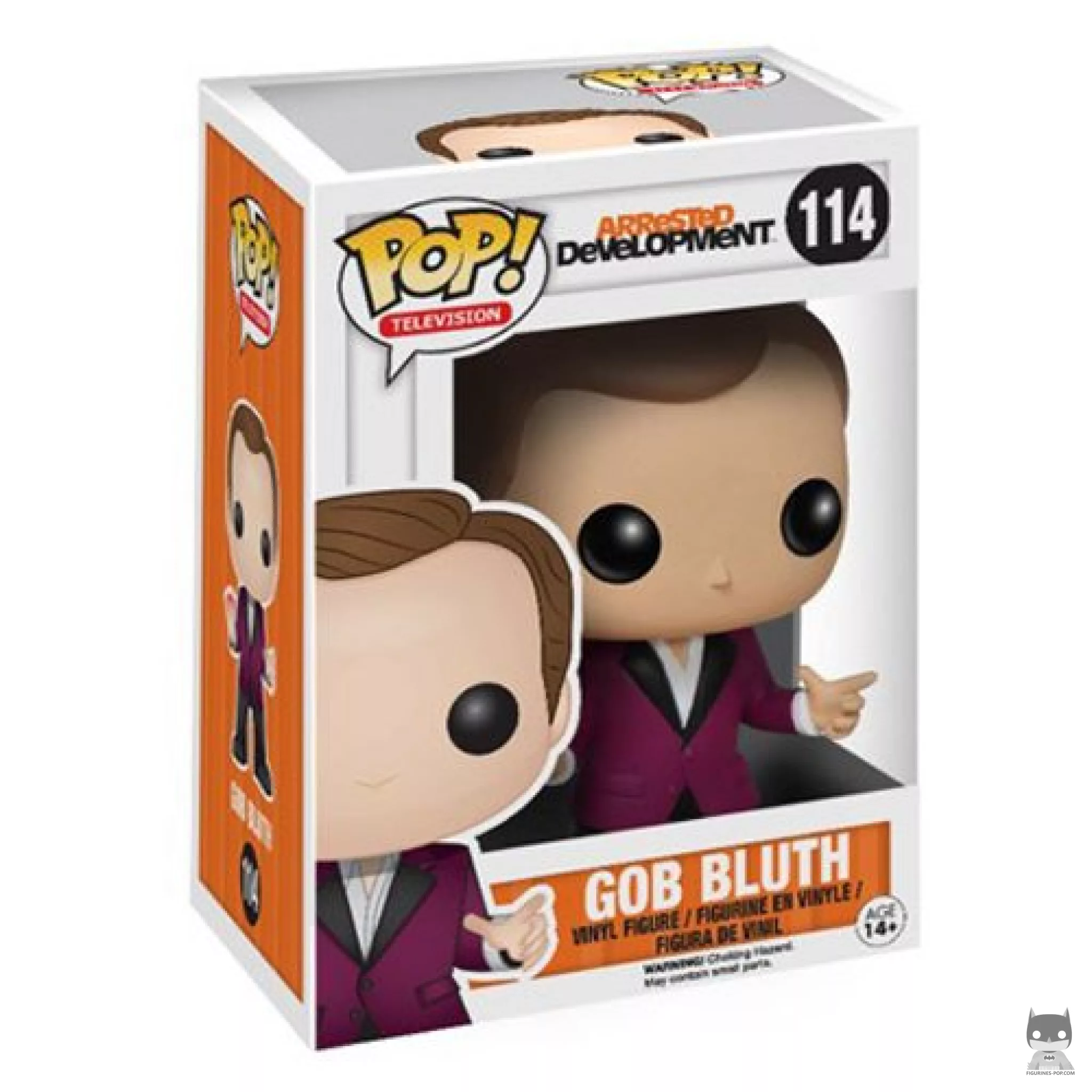 Figura Funko Pop! Gob Bluth en su caja