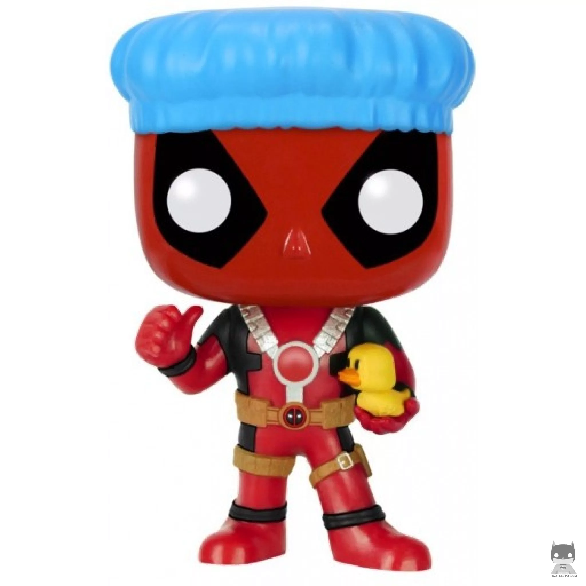 Figura Funko Pop! Deadpool con gorro de ducha & patito (Deadpool)