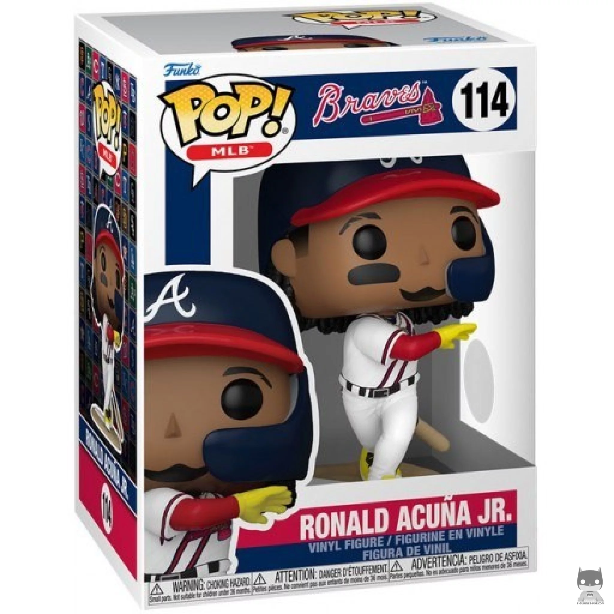 Figura Funko Pop! Ronald Acuña Jr. en su caja