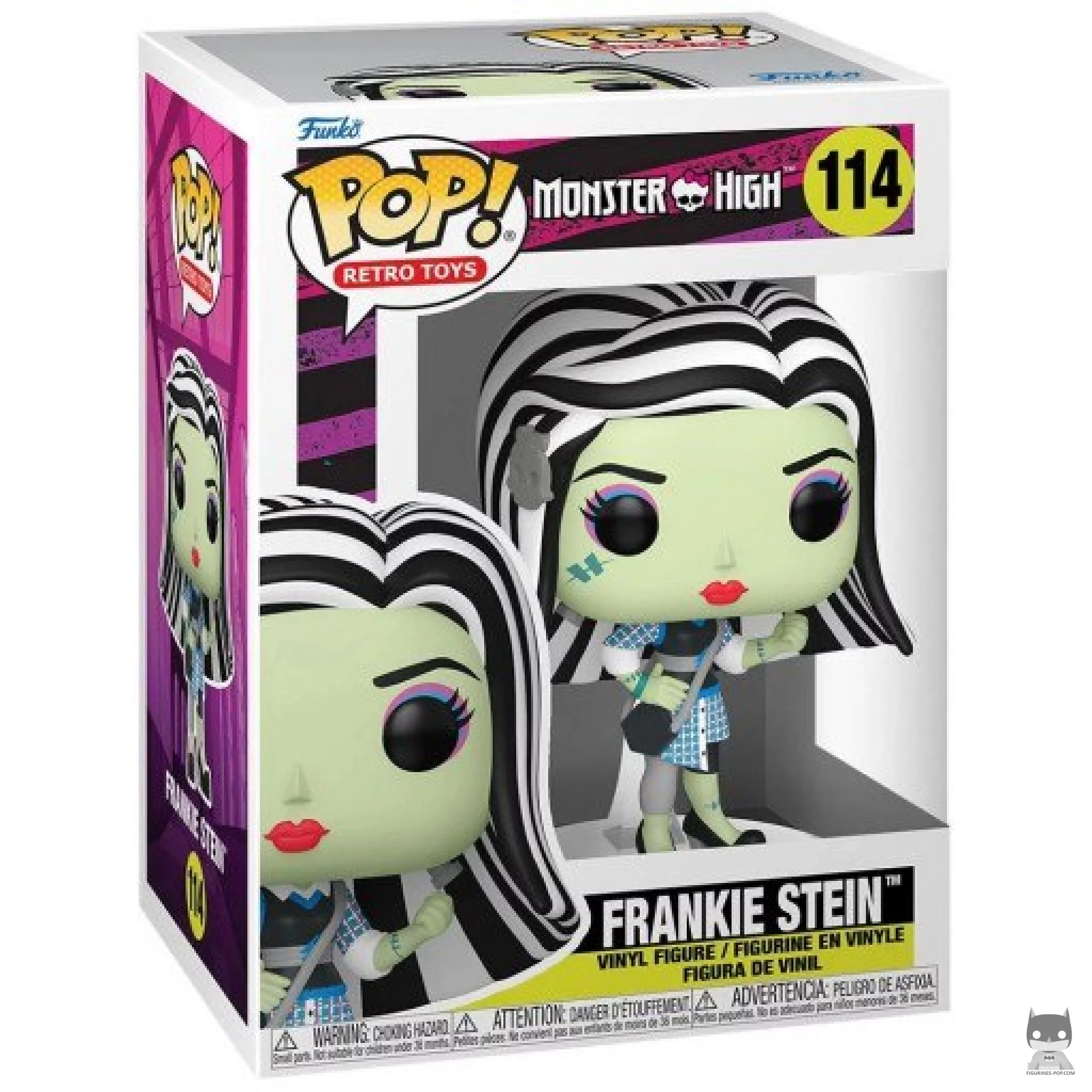 Figura Funko Pop! Frankie Stein en su caja