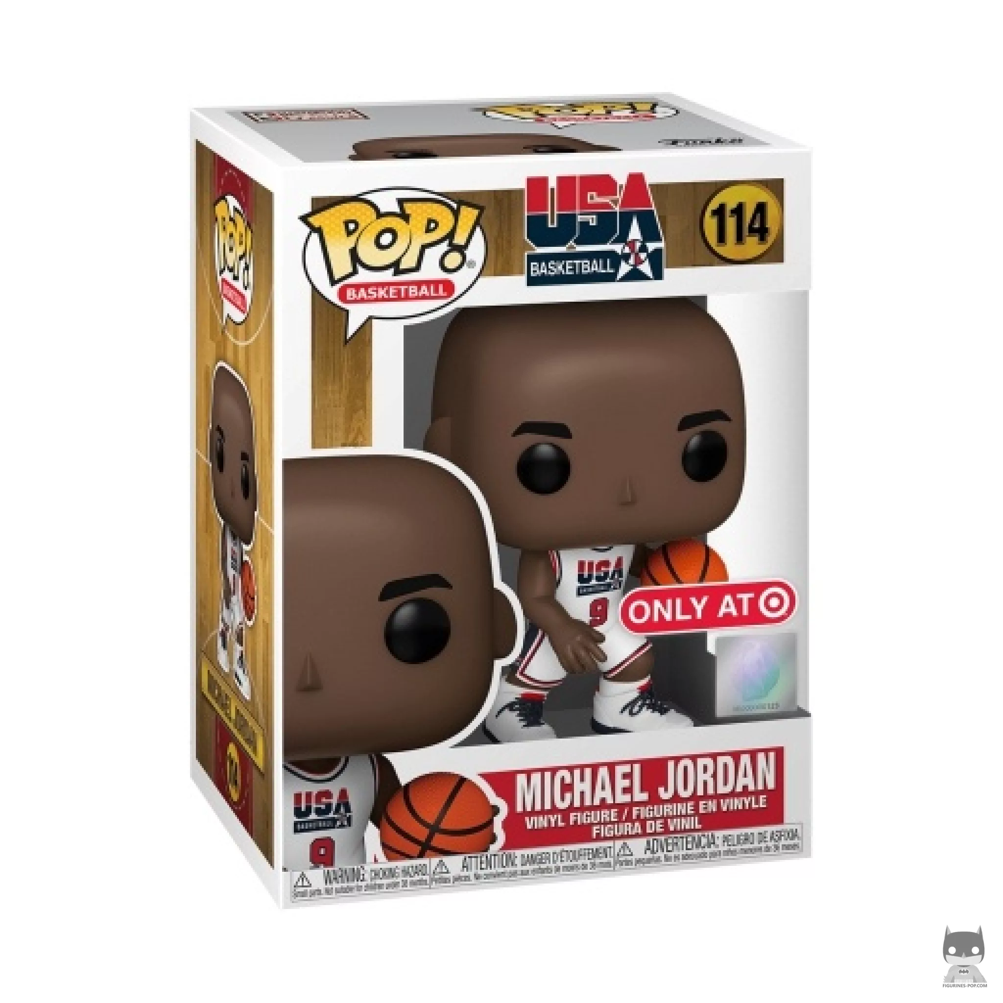 Figura Funko Pop! Michael Jordan en su caja