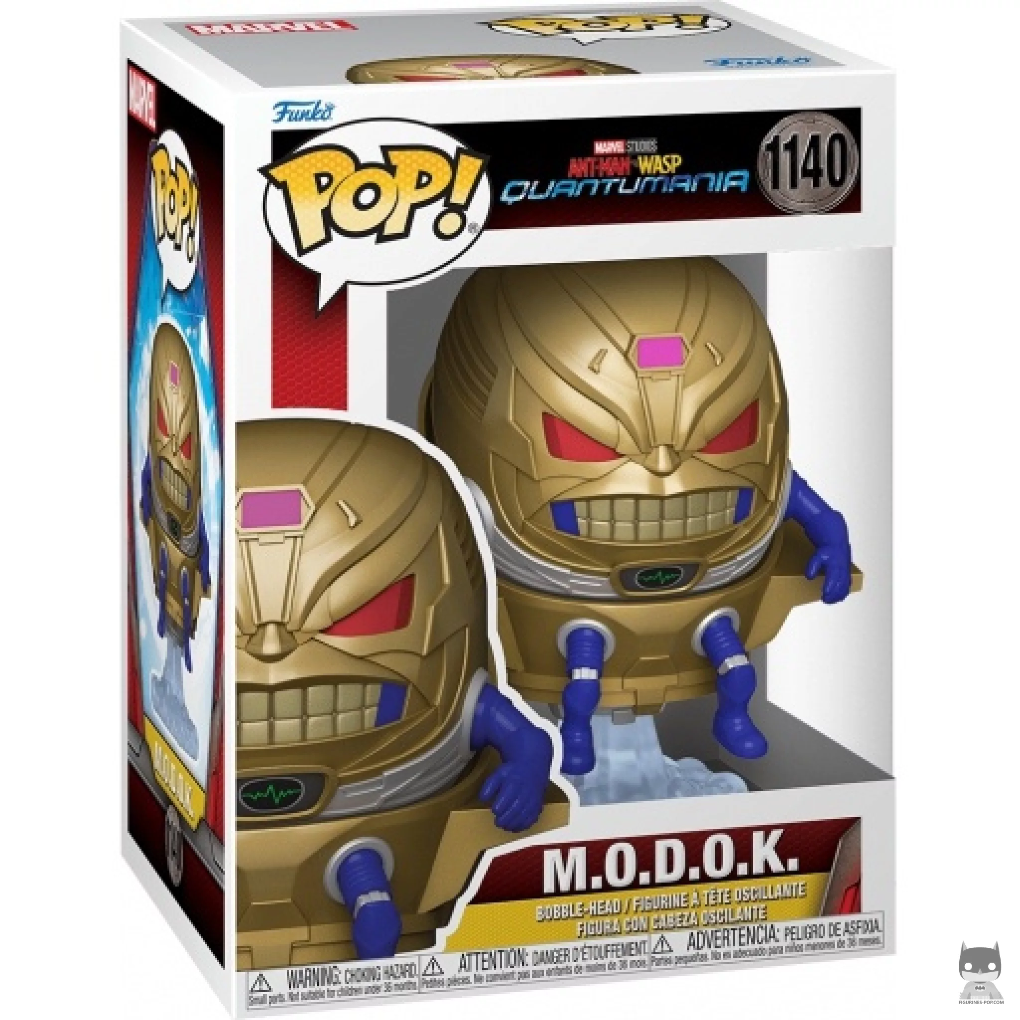 Figura Funko Pop! M.O.D.O.K. en su caja