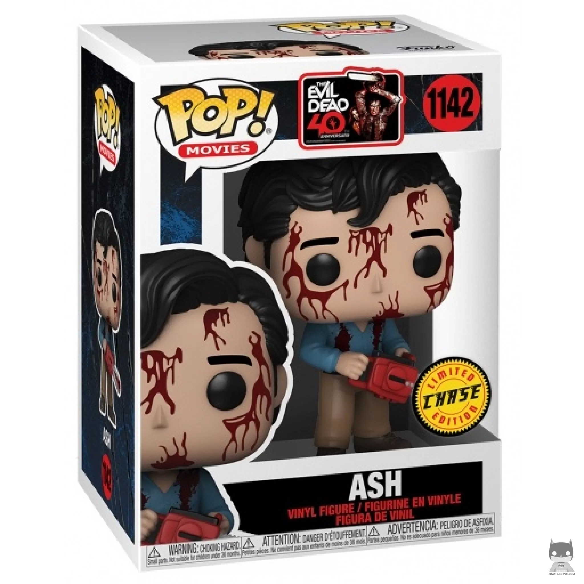 Figura Funko Pop! Ash (Chase) en su caja