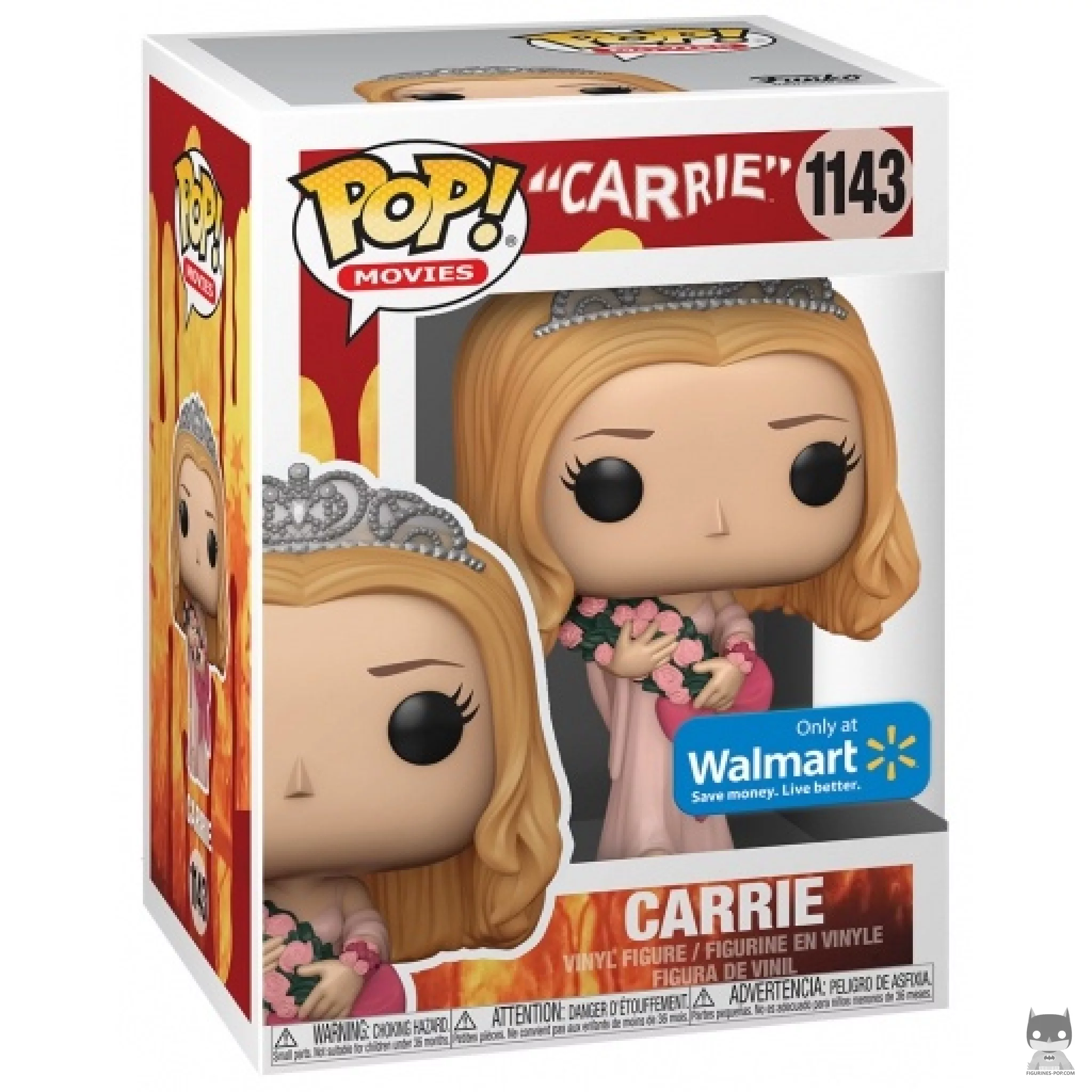 Figura Funko Pop! Carrie en su caja