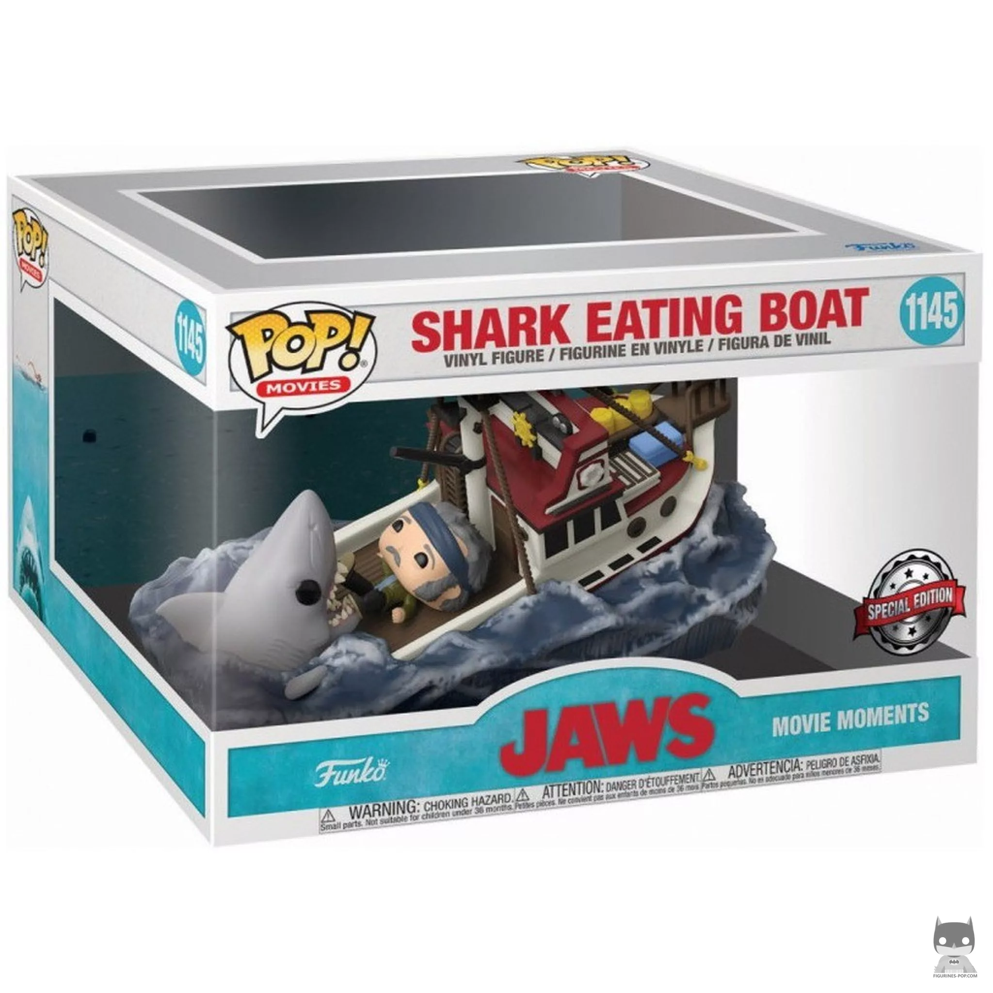 Figura Funko Pop! Tiburón en su caja