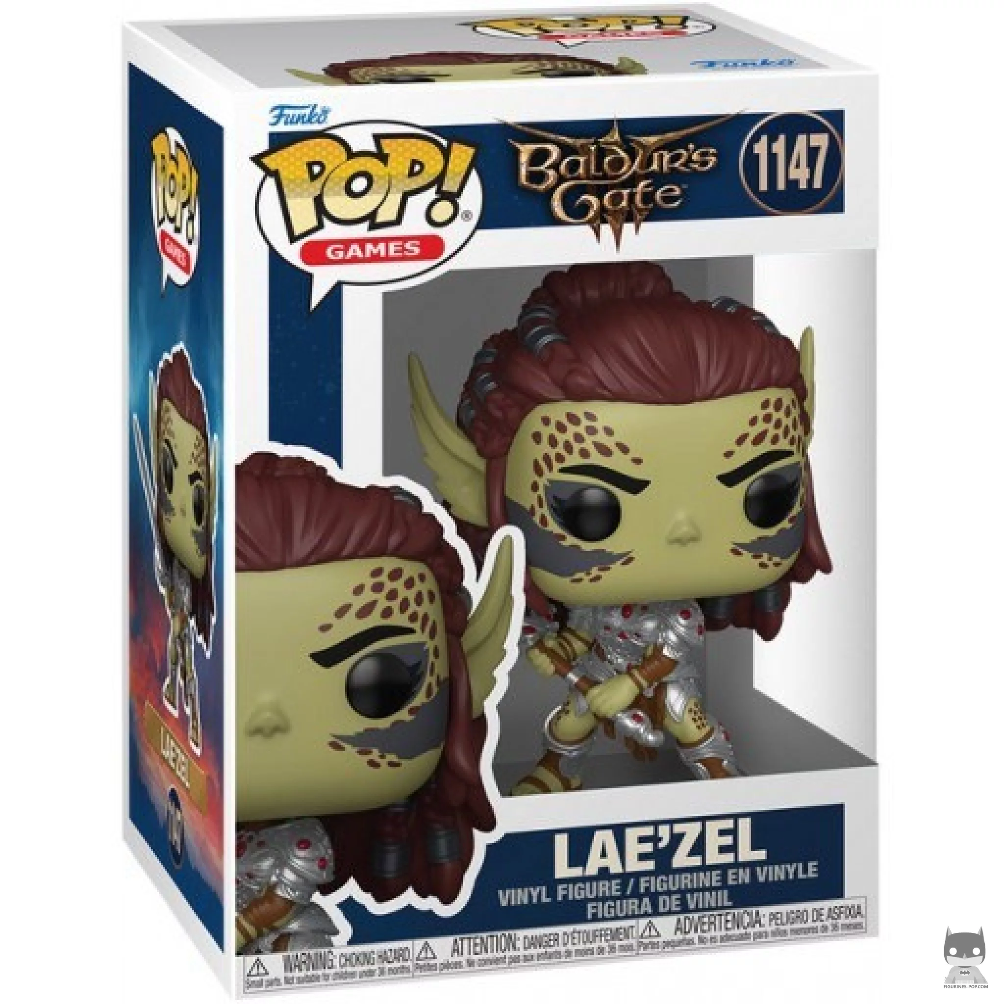 Figura Funko Pop! Lae'Zel en su caja
