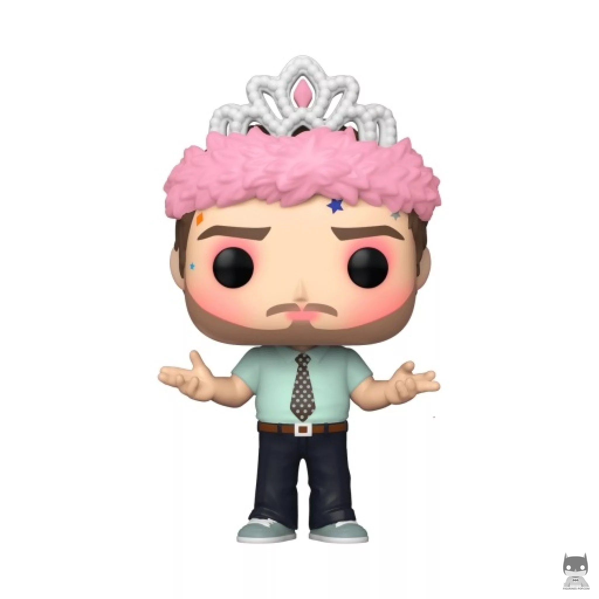 Figura Funko Pop! Andy como Princesa Brillo Arcoíris (Parks and Recreation)