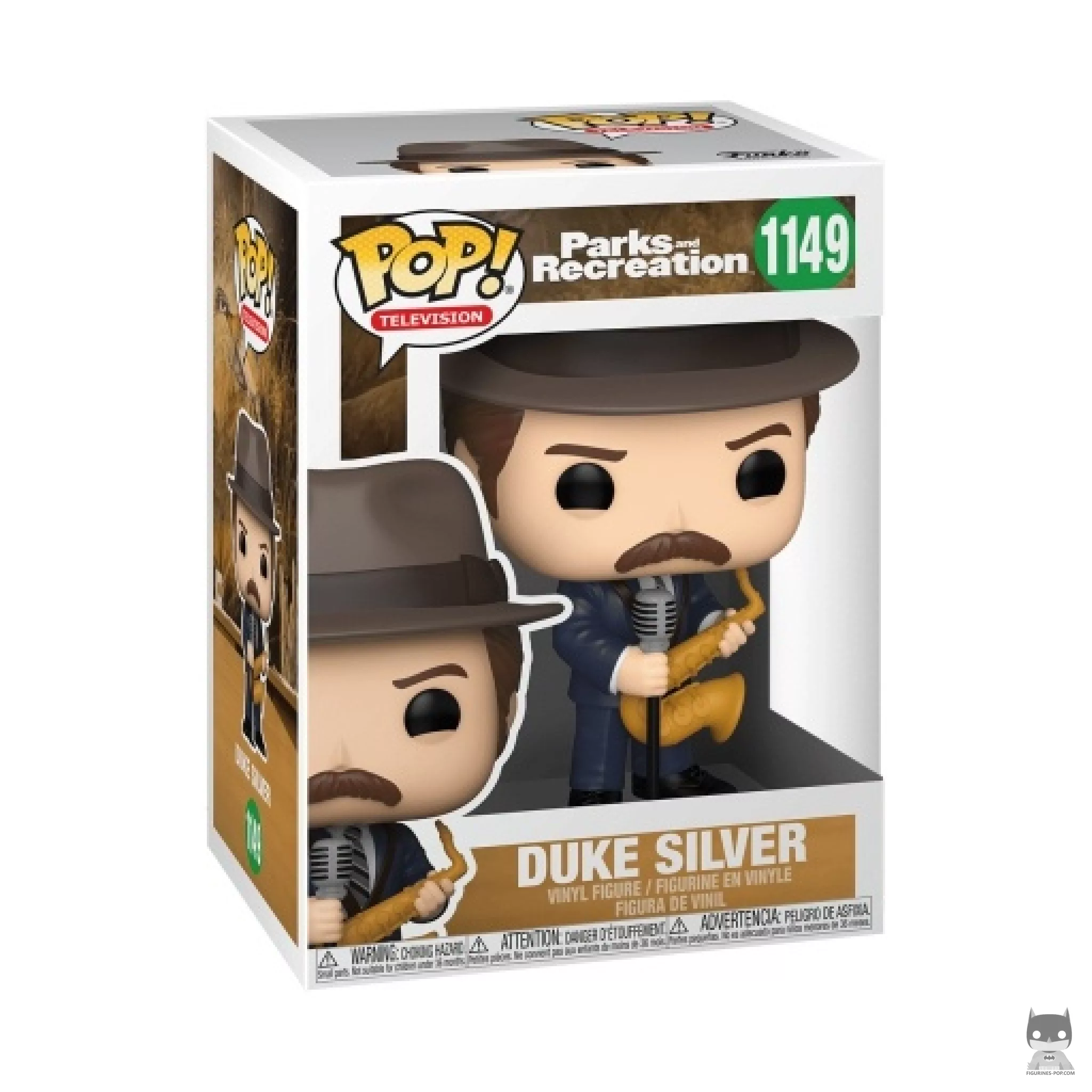 Figura Funko Pop! Duke Silver en su caja