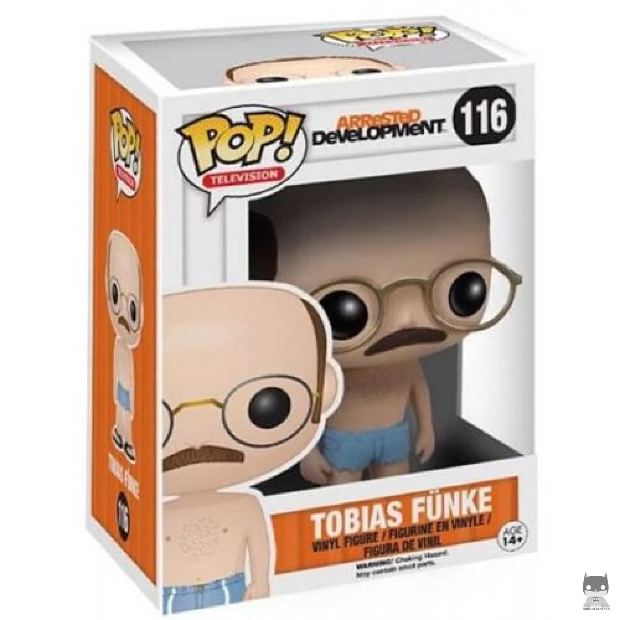 Figura Funko Pop! Tobias Funke en su caja