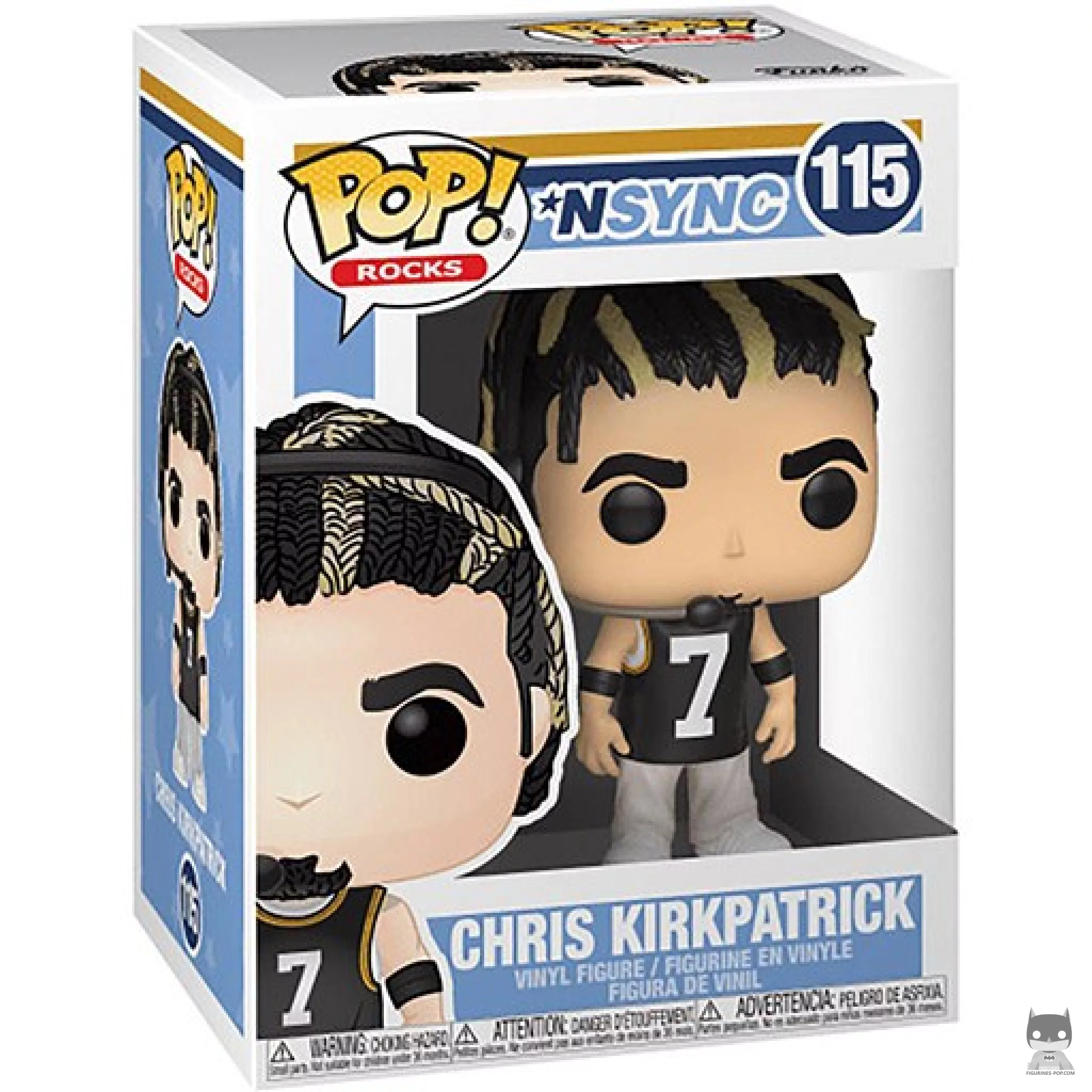 Figura Funko Pop! Chris Kirkpatrick en su caja