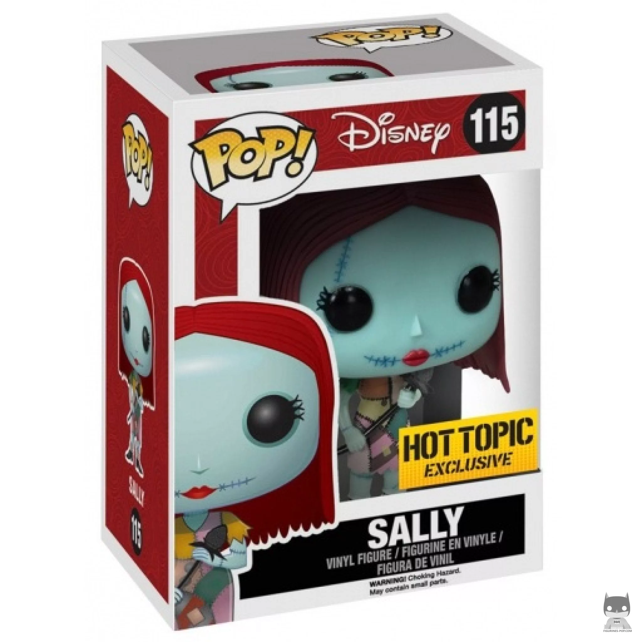 Figura Funko Pop! Sally con un cardo en su caja