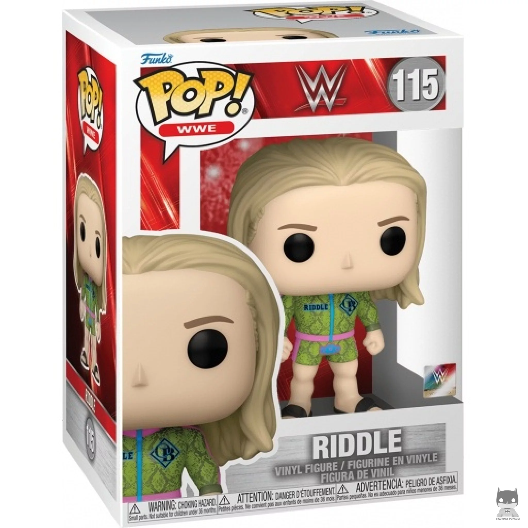 Figura Funko Pop! Riddle en su caja