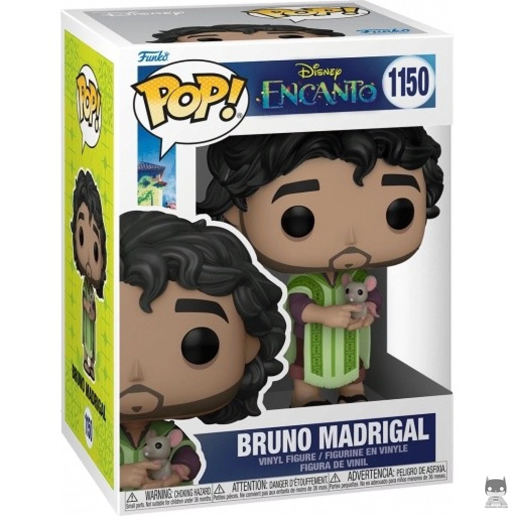 Figura Funko Pop! Bruno Madrigal en su caja