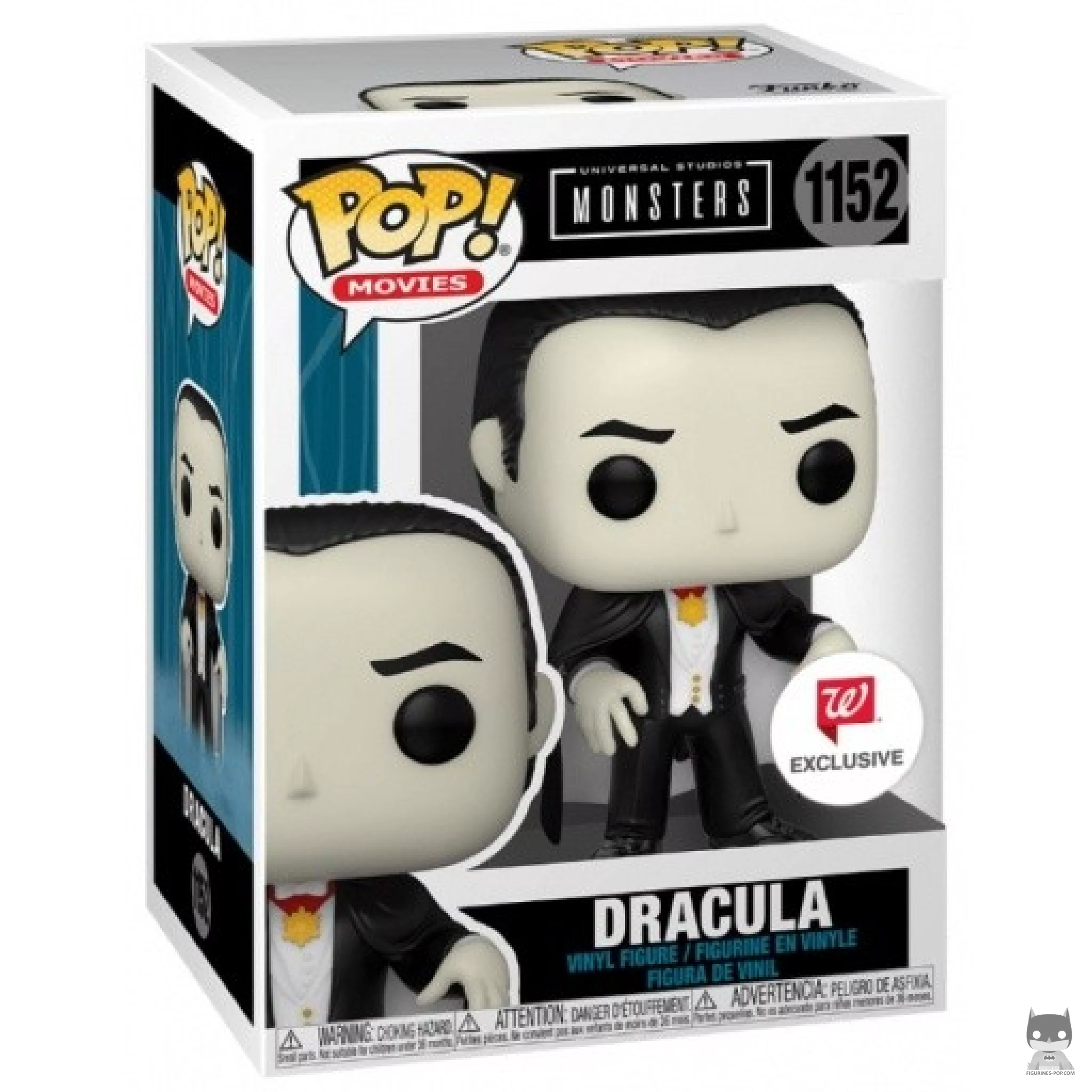 Figura Funko Pop! Drácula en su caja