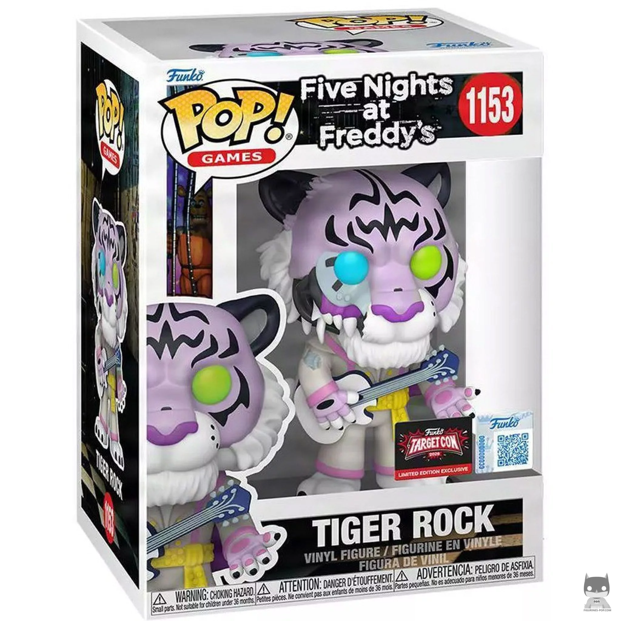 Figura Funko Pop! Tiger Rock en su caja