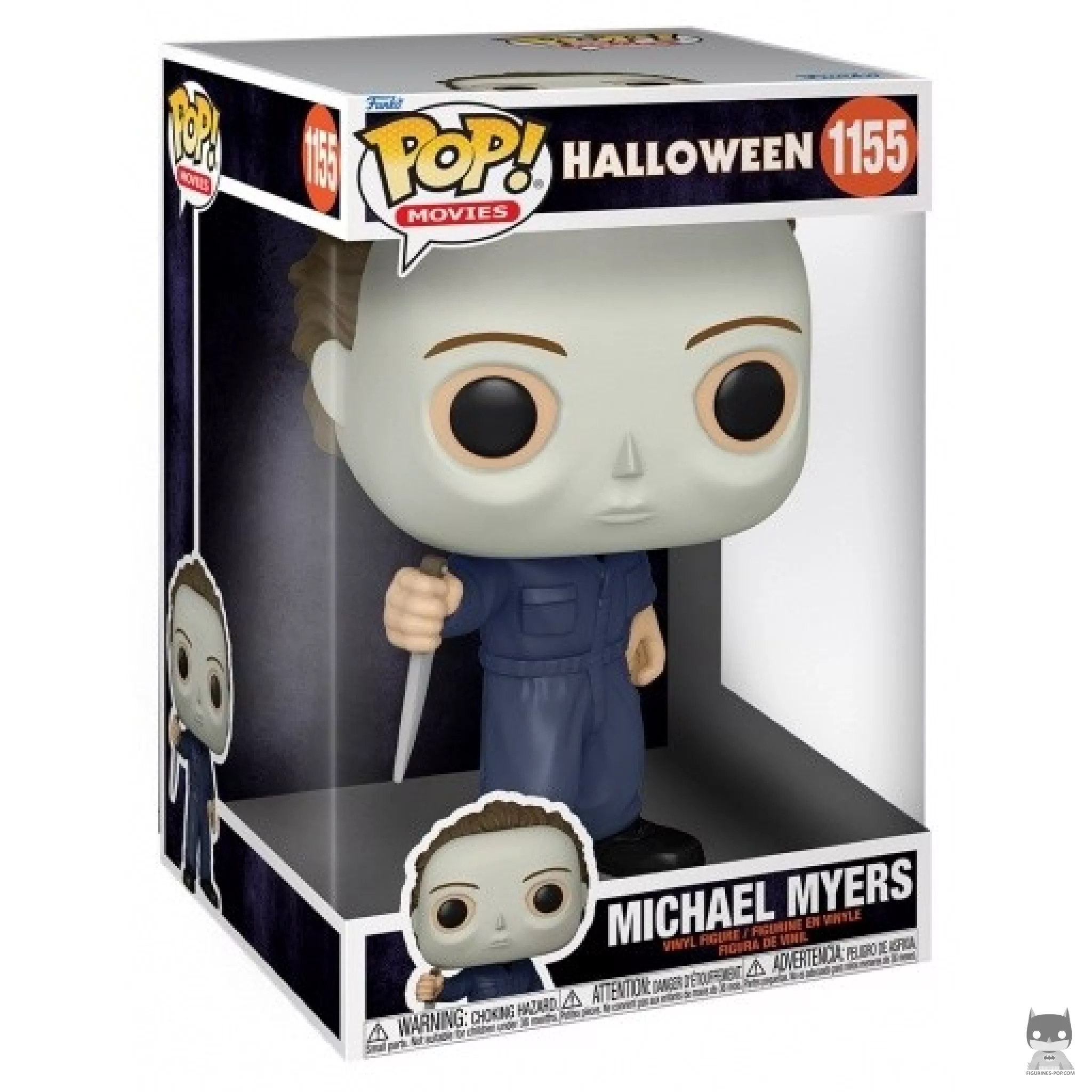 Figura Funko Pop! Michael Myers (Supersized) en su caja