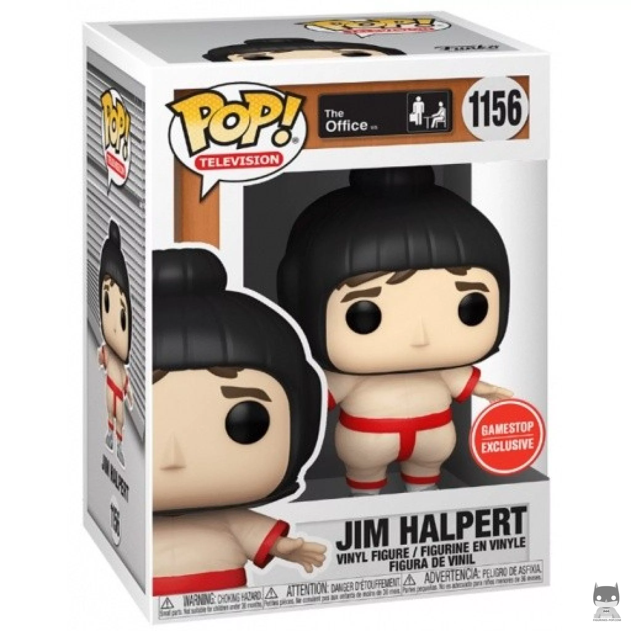 Figura Funko Pop! Jim Halpert en su caja