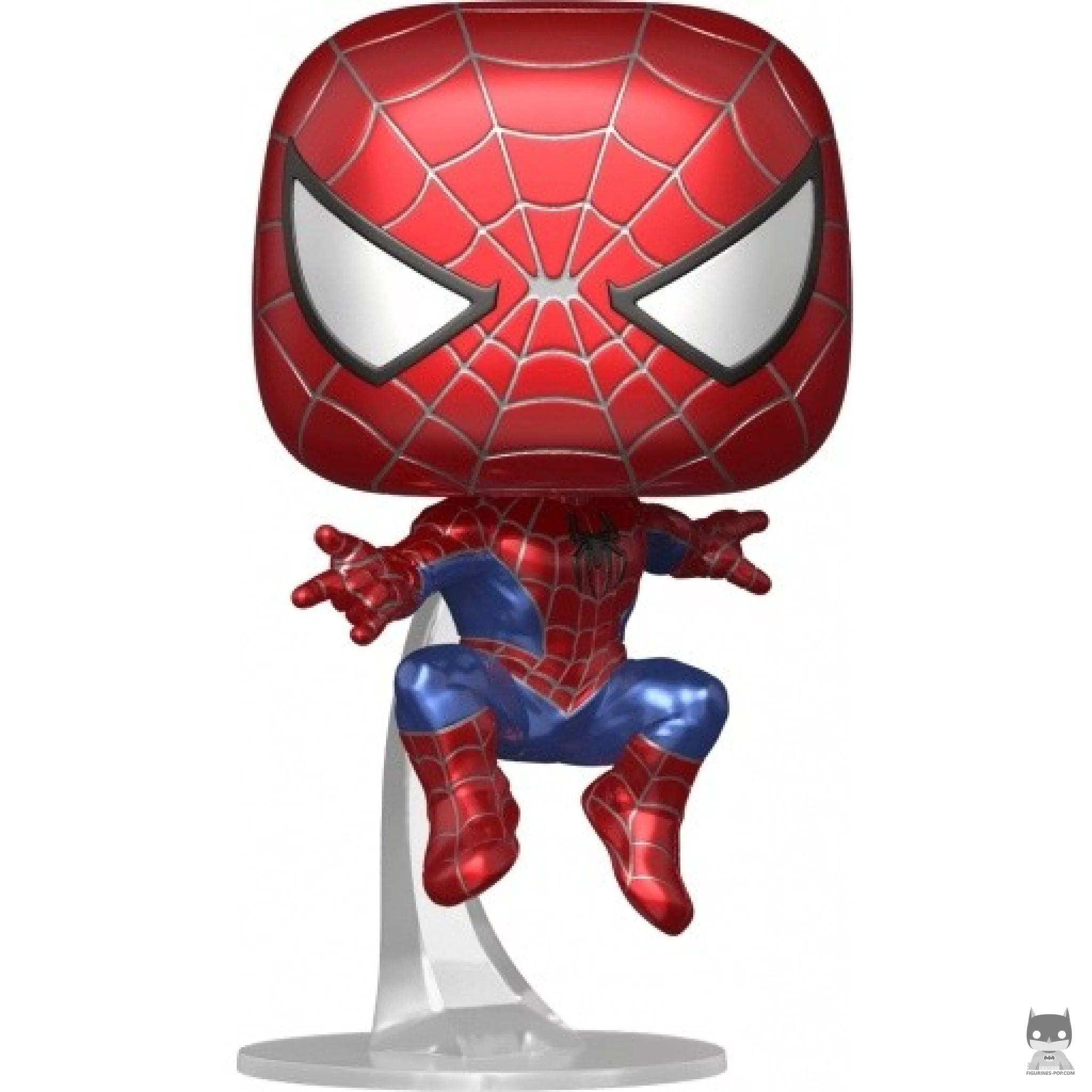 Figura Funko Pop! Tu amigo y vecino Spider-Man (Tobey Maguire) (Metalizado) (Spider-Man: No Way Home)