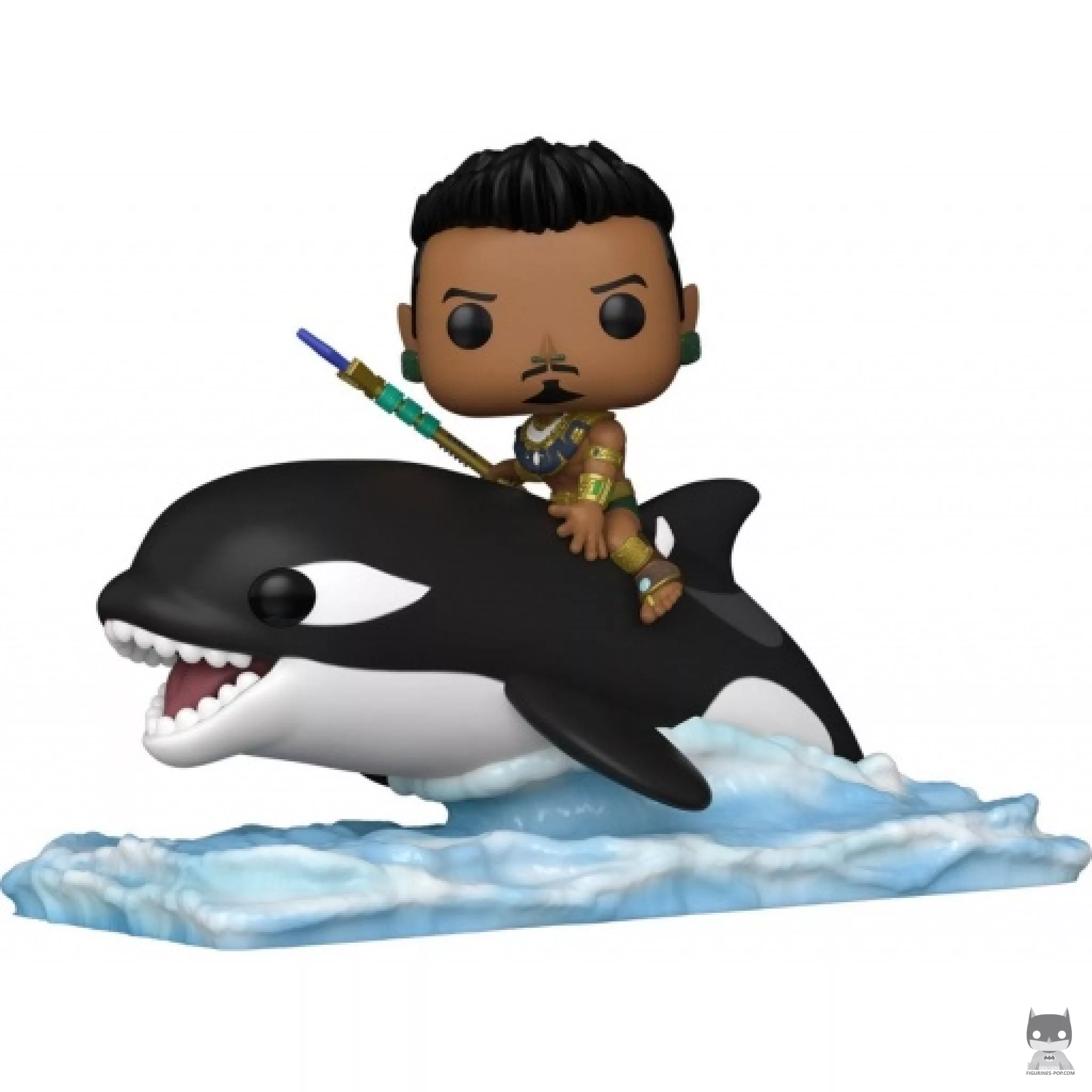 Figura Funko Pop! Namor sobre orca (Black Panther: Wakanda Forever)