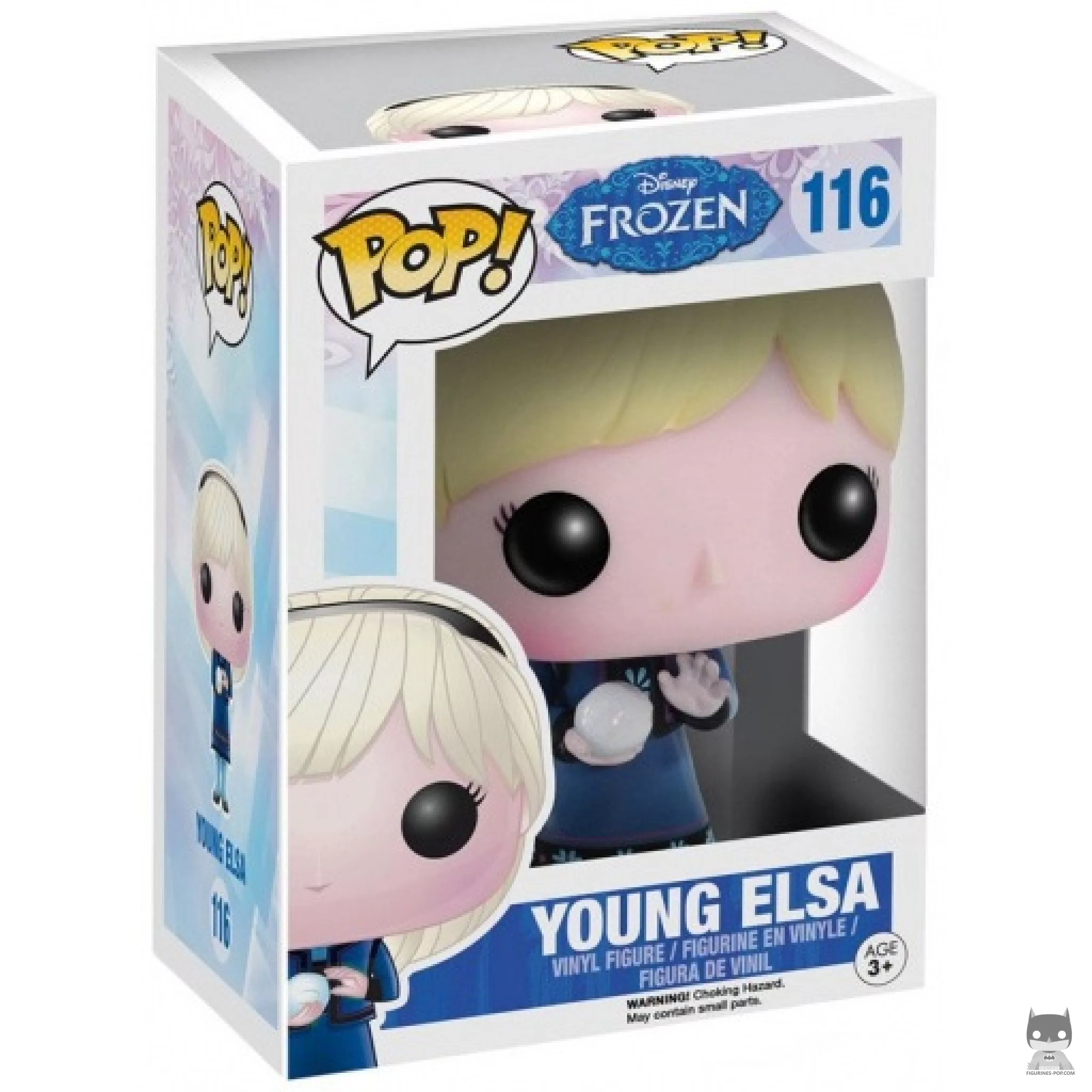 Figura Funko Pop! Elsa joven en su caja