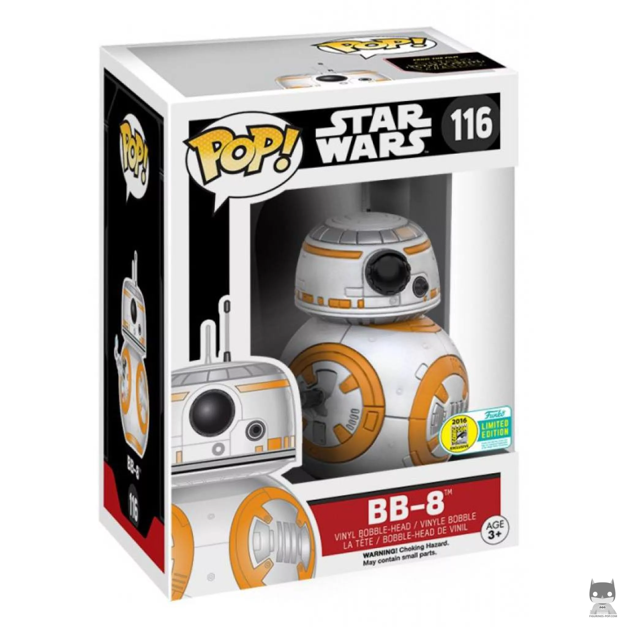 Figura Funko Pop! BB-8 pulgar arriba en su caja