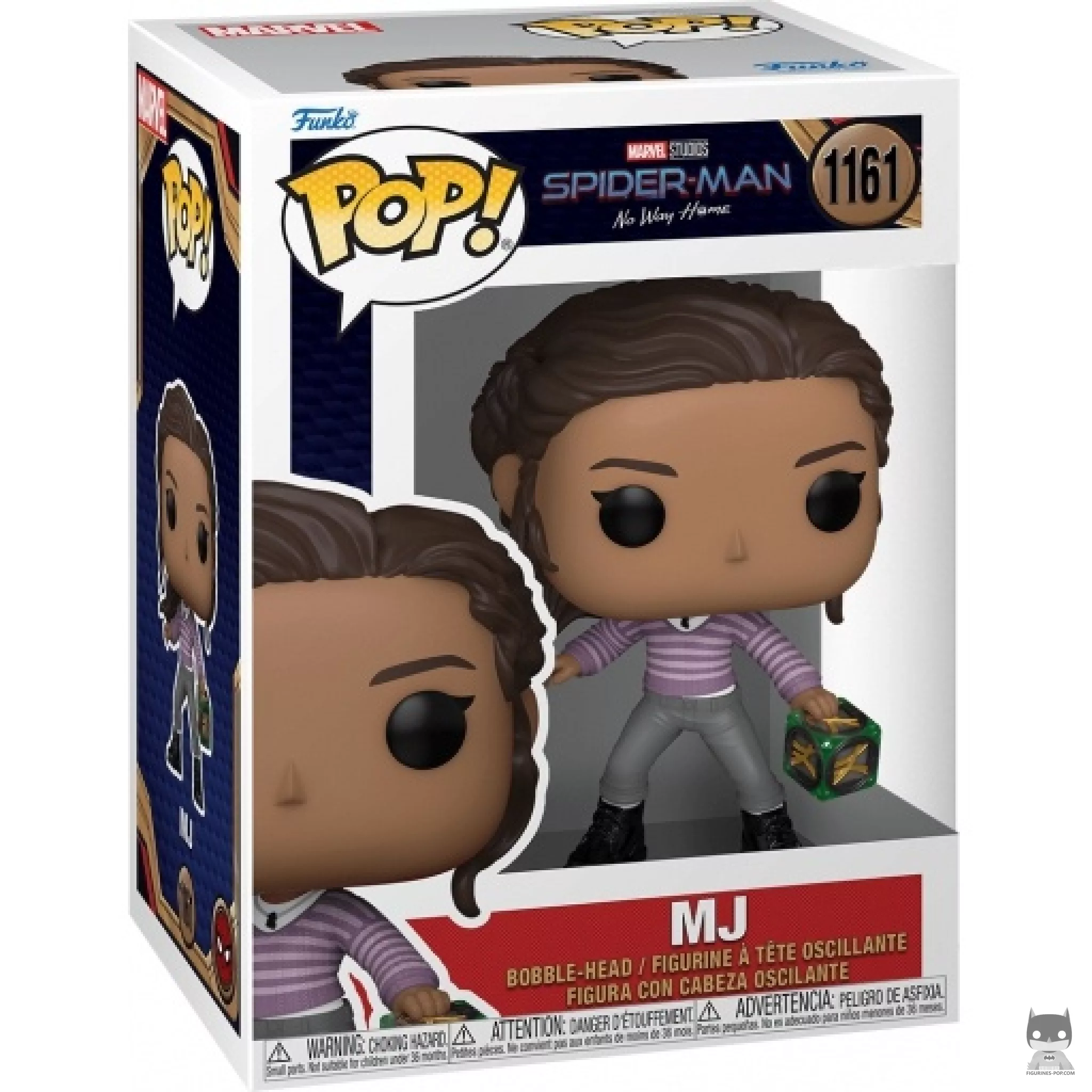 Figura Funko Pop! MJ con la caja en su caja