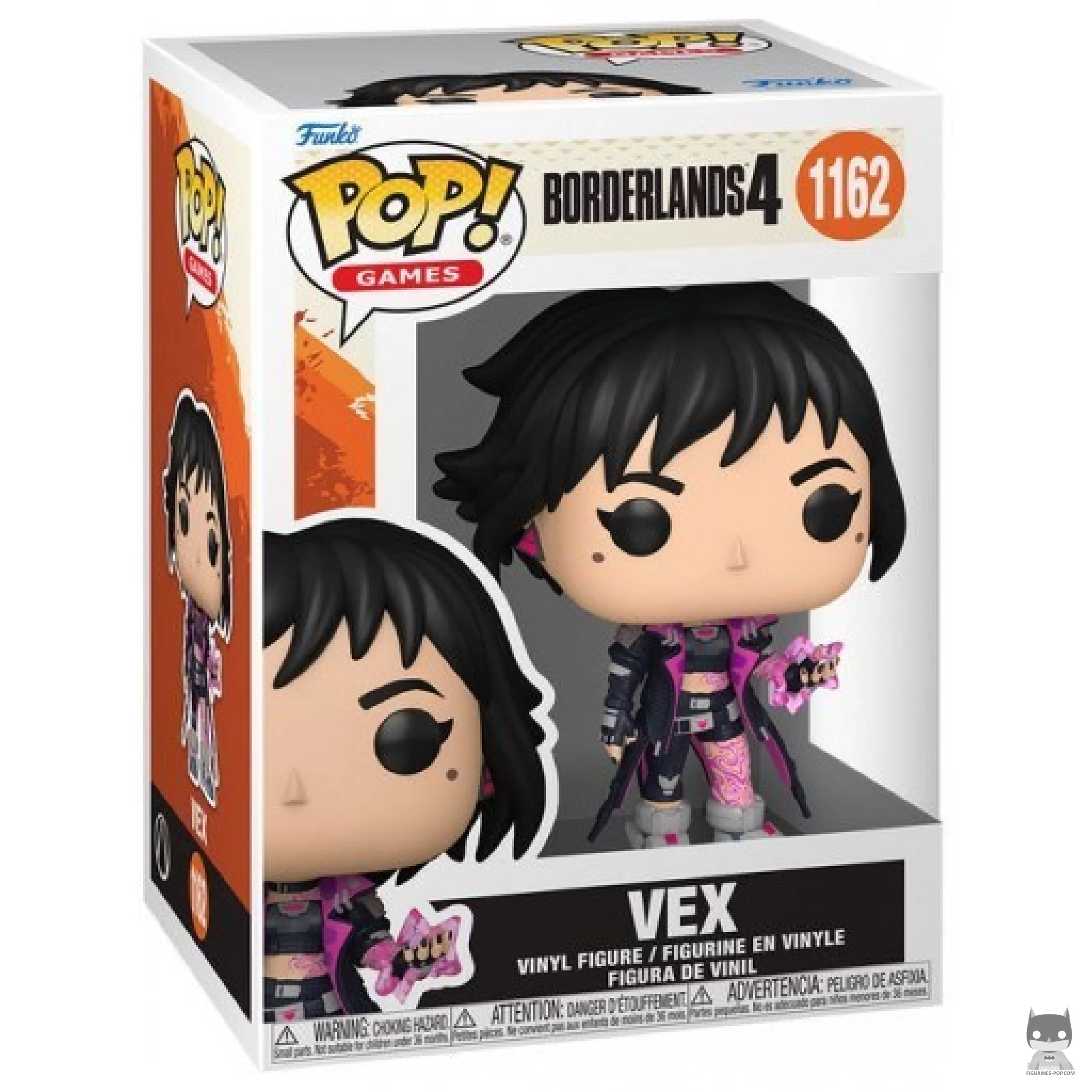 Figura Funko Pop! Vex en su caja