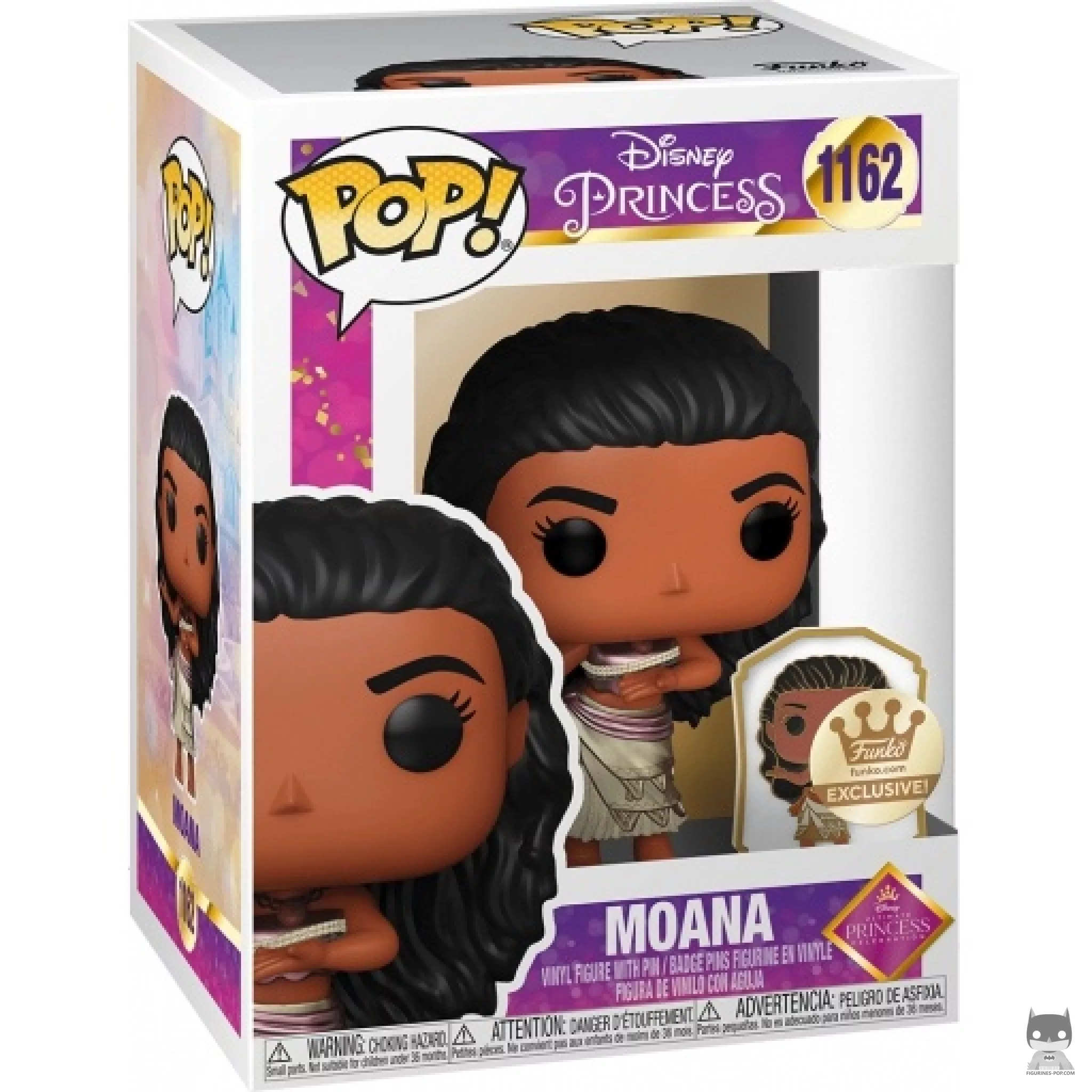Figura Funko Pop! Vaiana en su caja